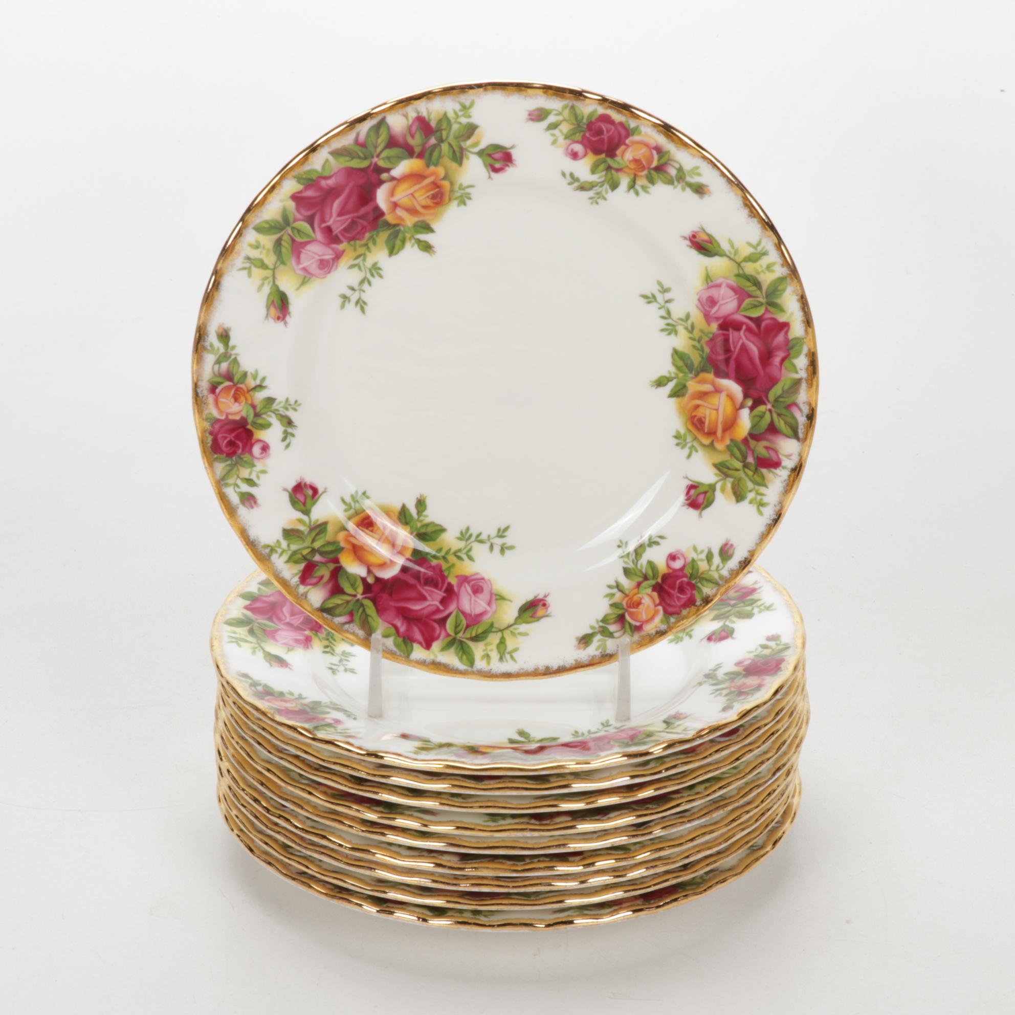 Royal Albert "Old Country Roses" Bone China Dinnerware and Stemware