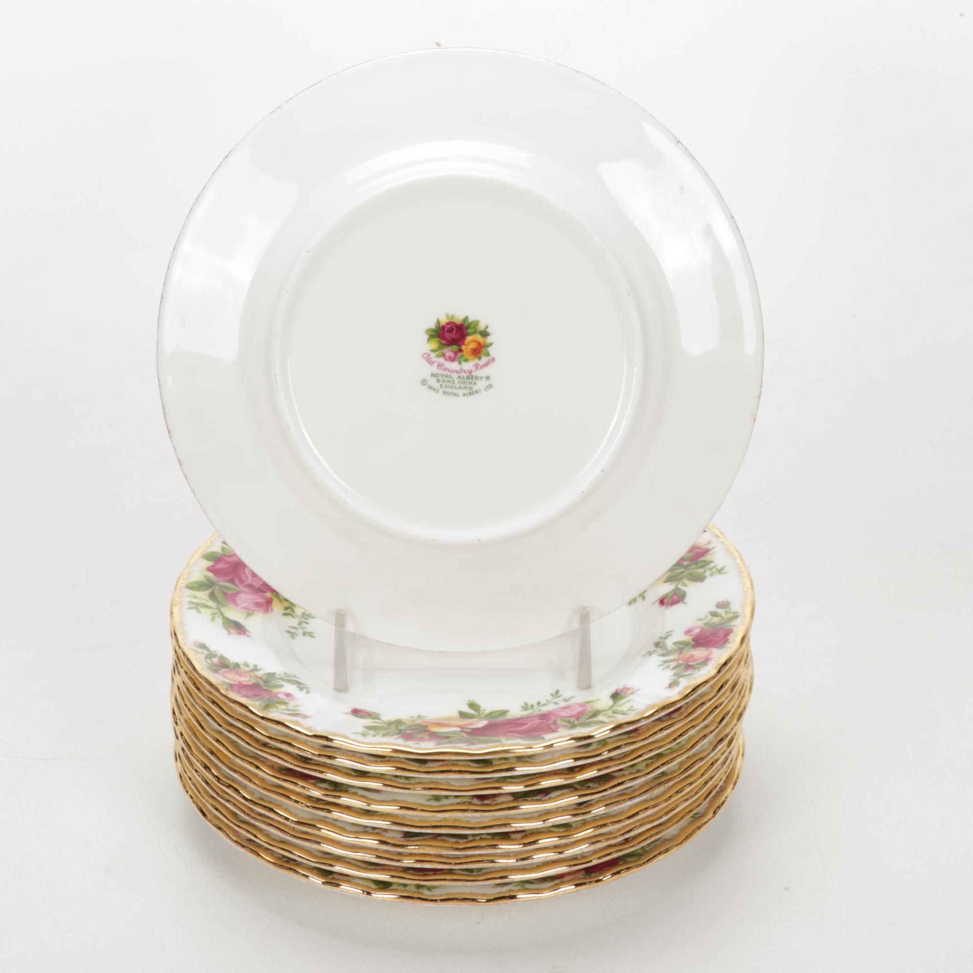 Royal Albert "Old Country Roses" Bone China Dinnerware and Stemware