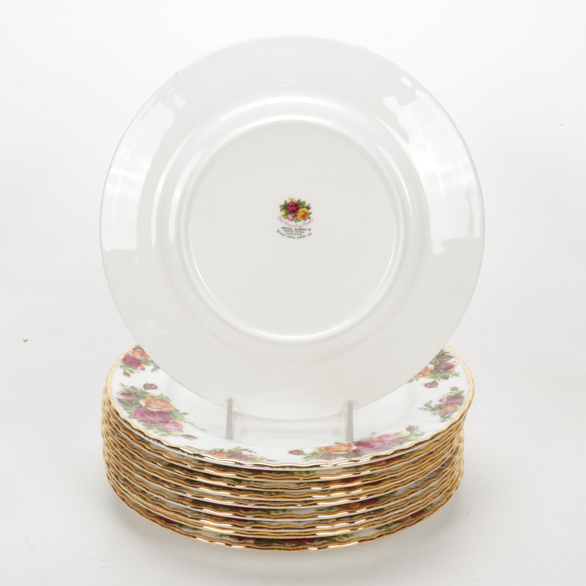 Royal Albert "Old Country Roses" Bone China Dinnerware and Stemware