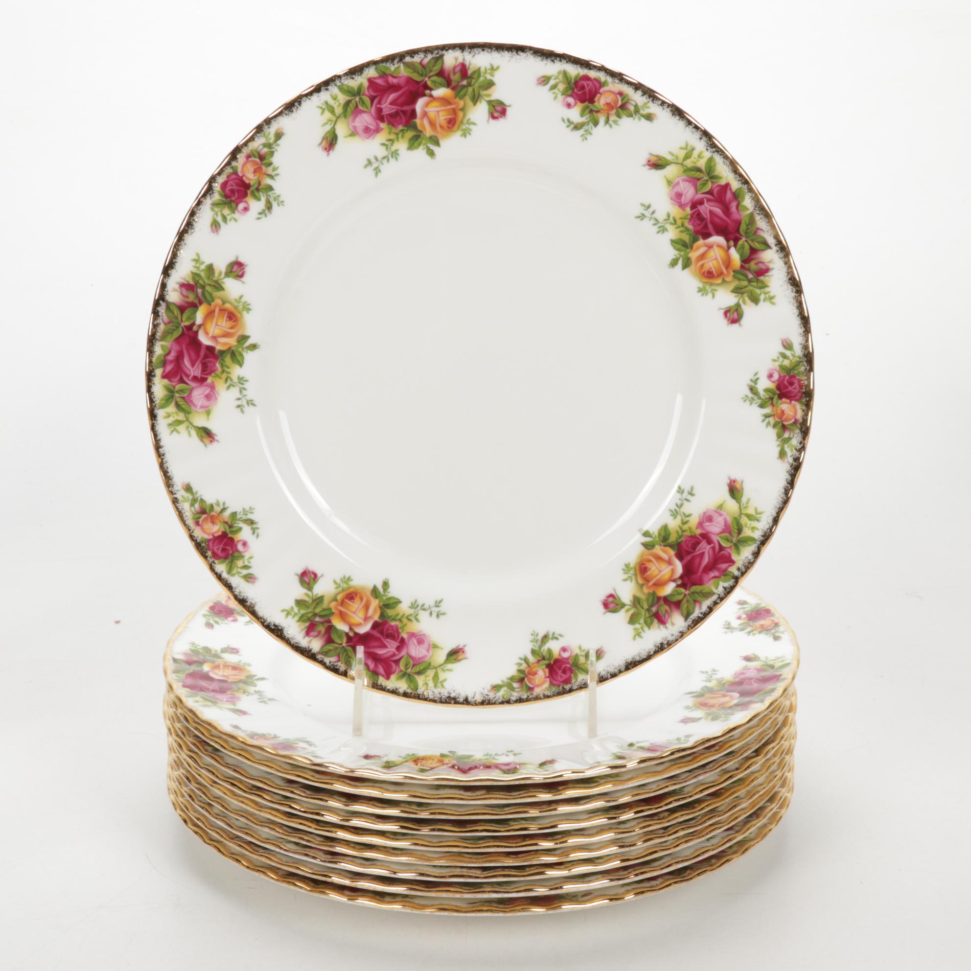 Royal Albert "Old Country Roses" Bone China Dinnerware and Stemware