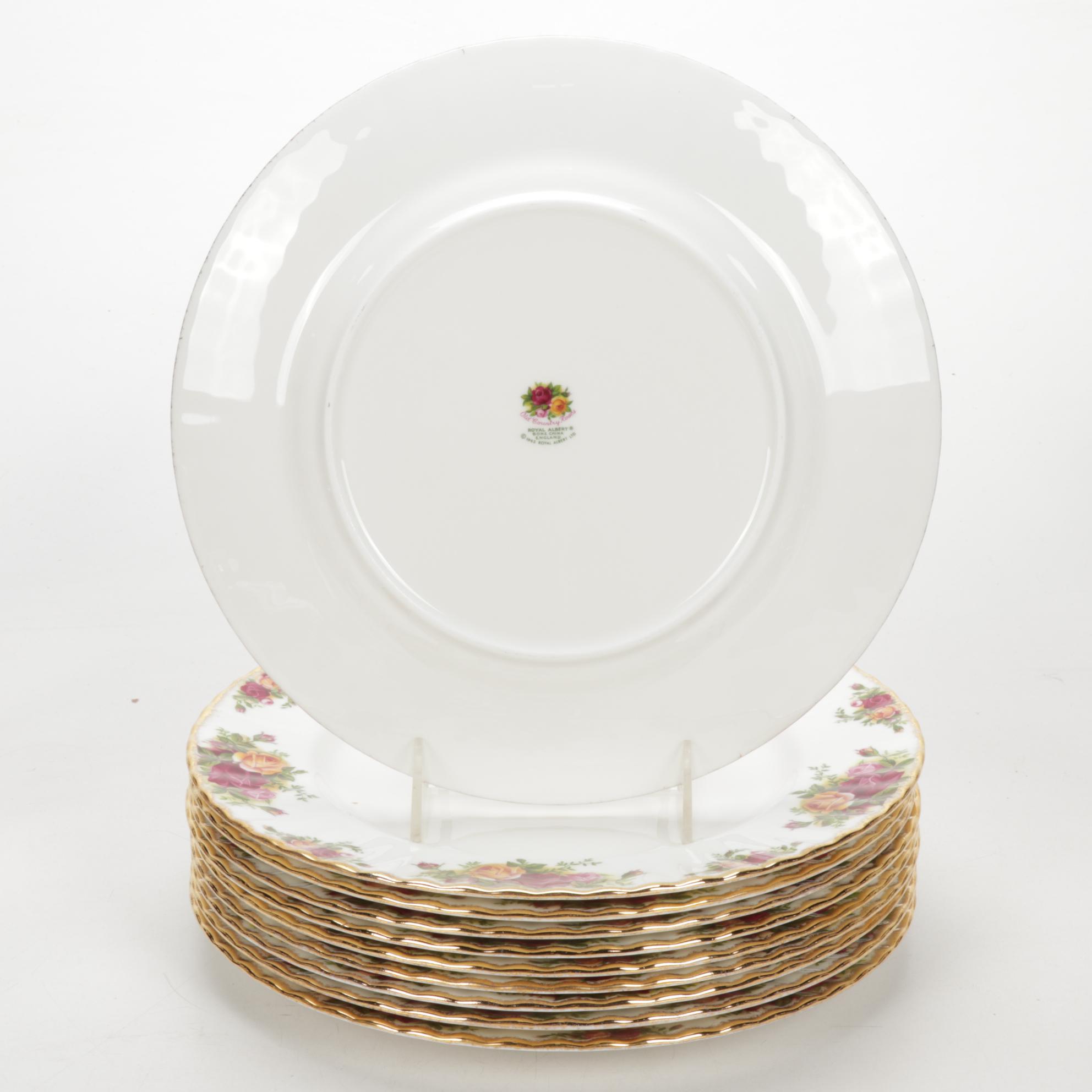 Royal Albert "Old Country Roses" Bone China Dinnerware and Stemware