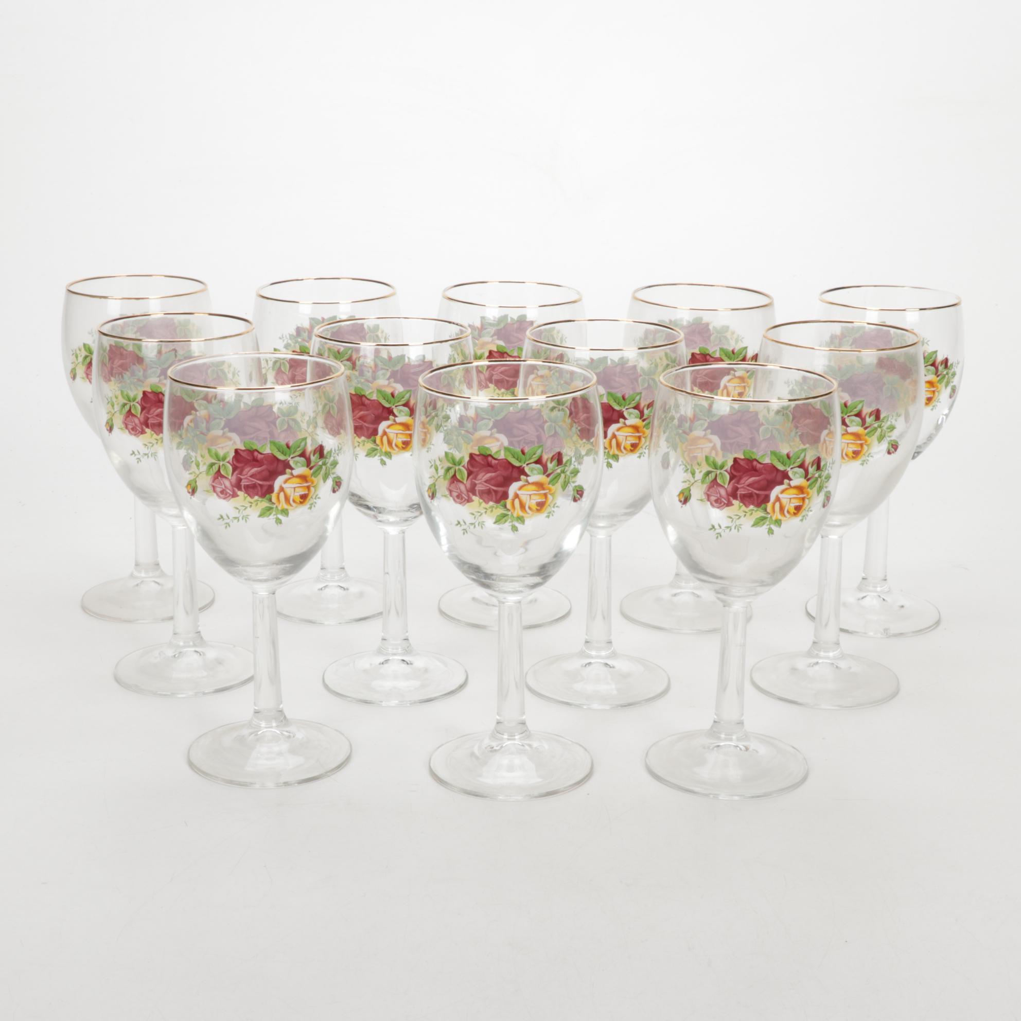 Royal Albert "Old Country Roses" Bone China Dinnerware and Stemware