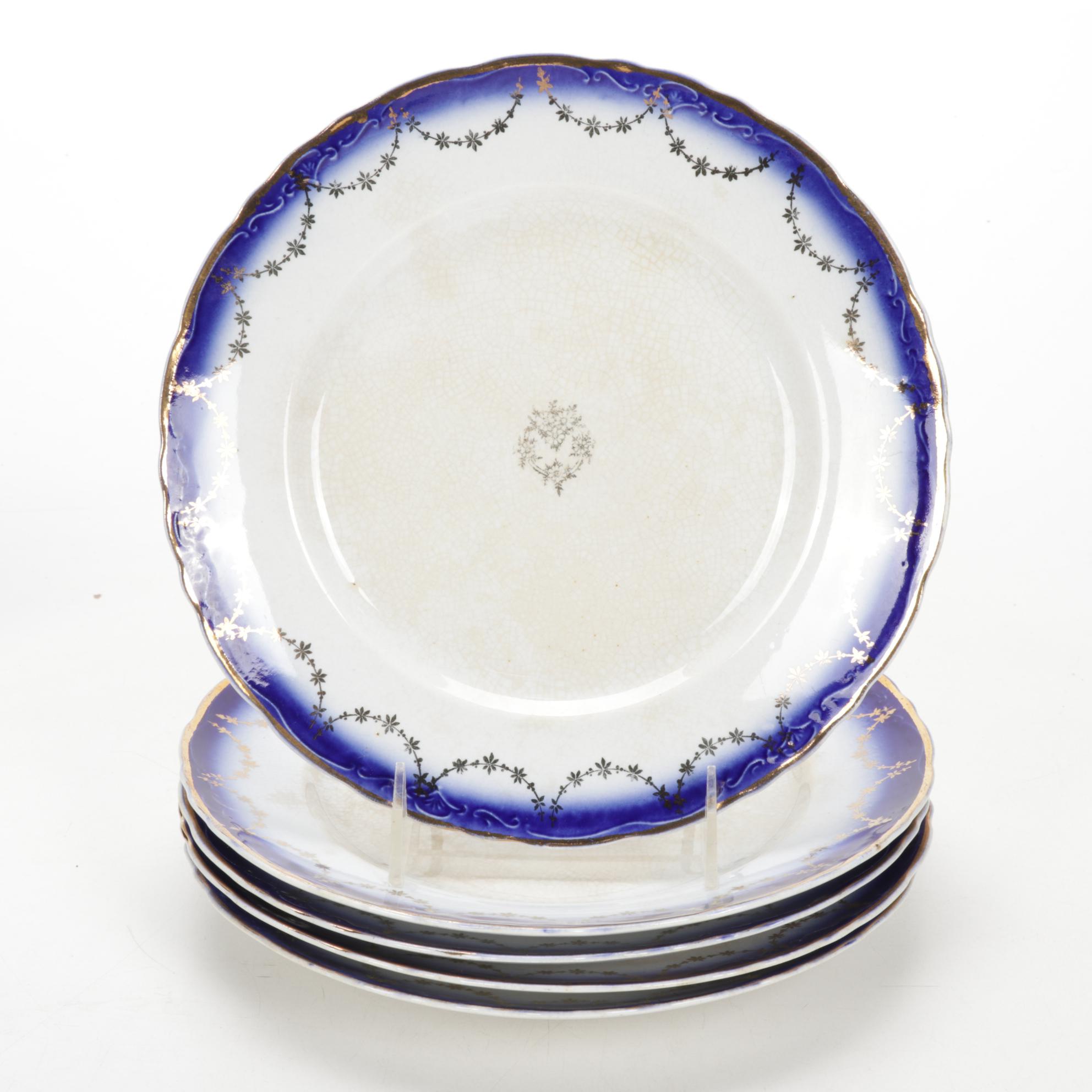 La Francaise Co. Blue and White Porcelain Dinnerware