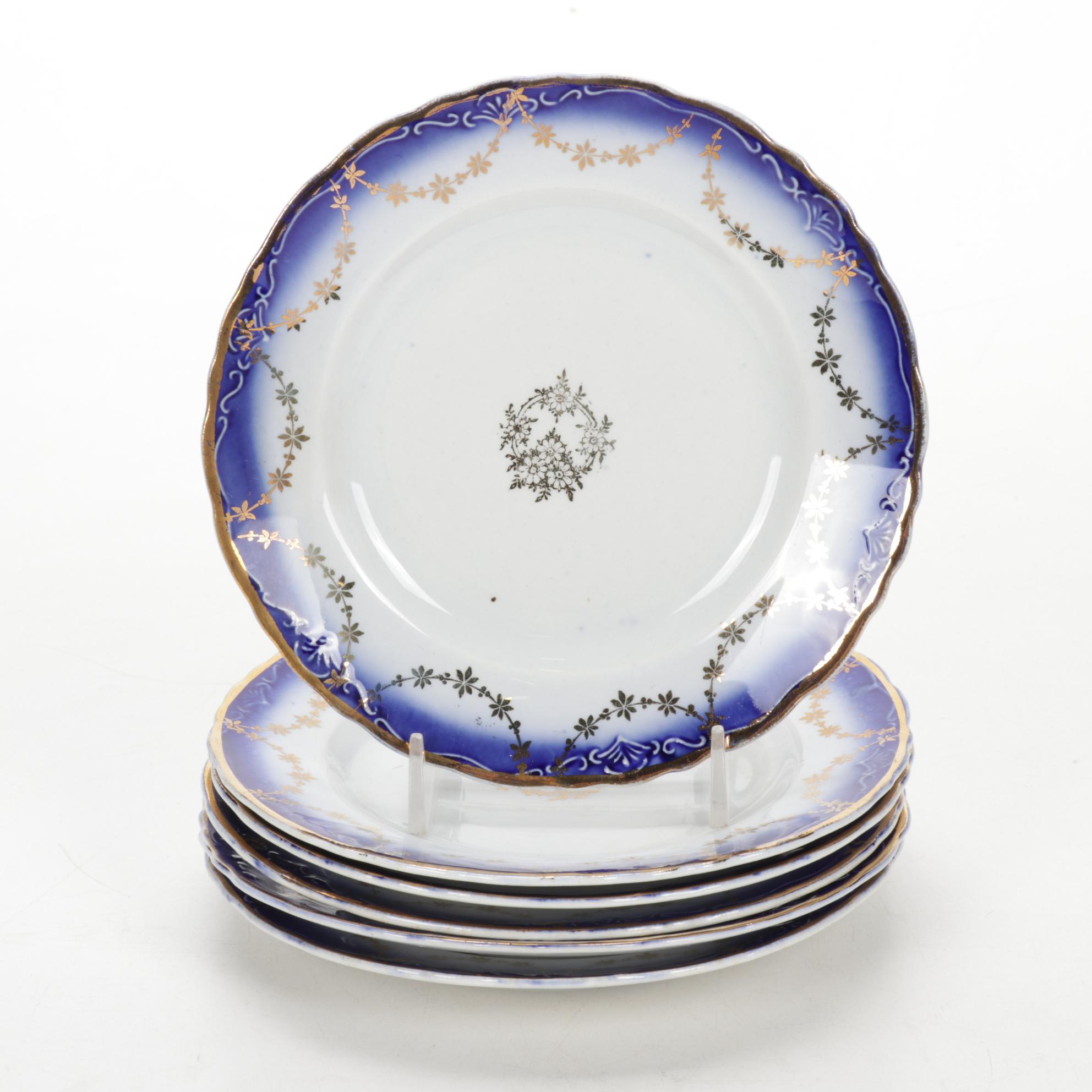 La Francaise Co. Blue and White Porcelain Dinnerware