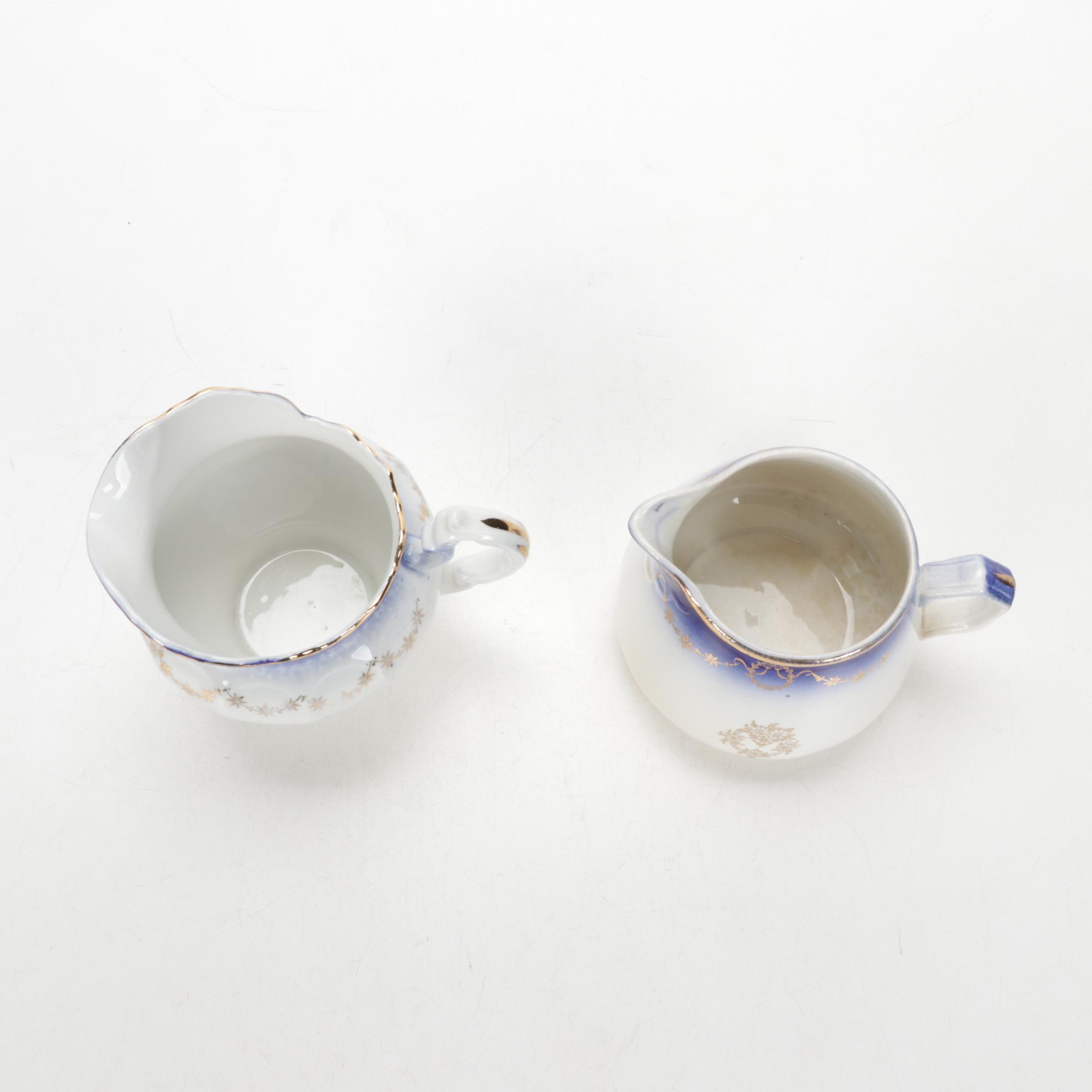 La Francaise Co. Blue and White Porcelain Dinnerware