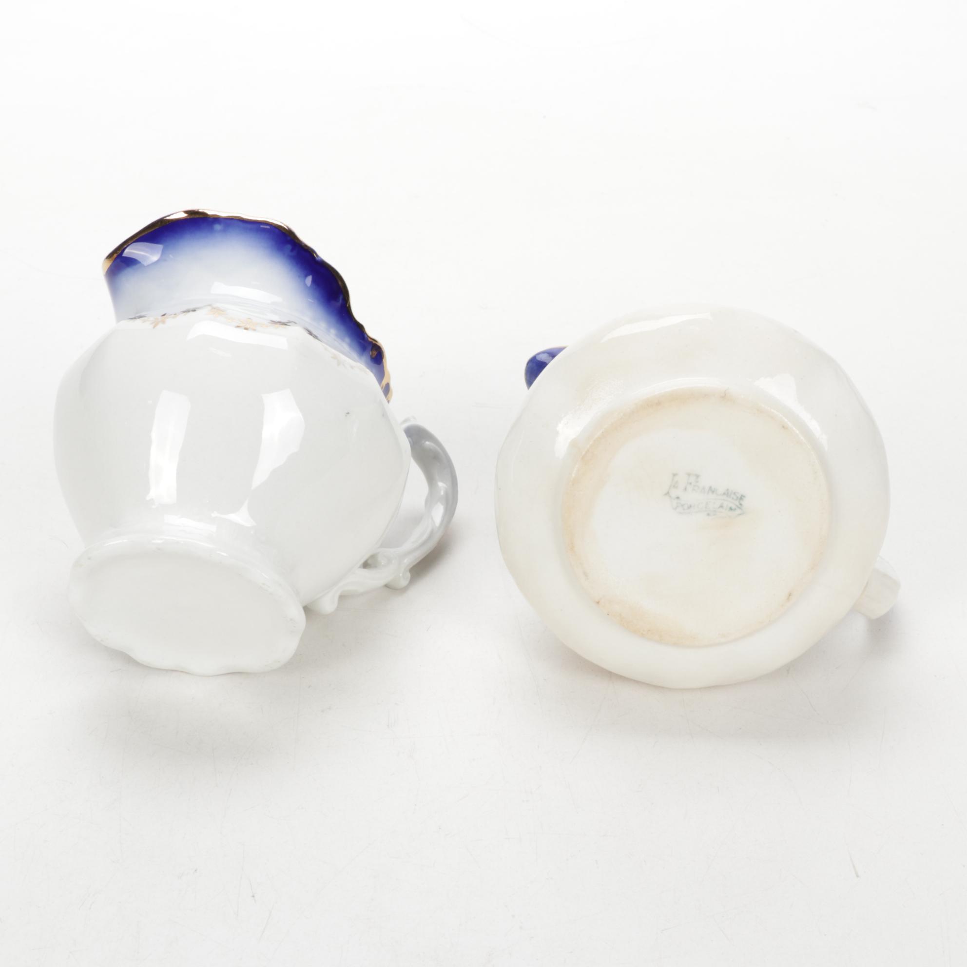 La Francaise Co. Blue and White Porcelain Dinnerware