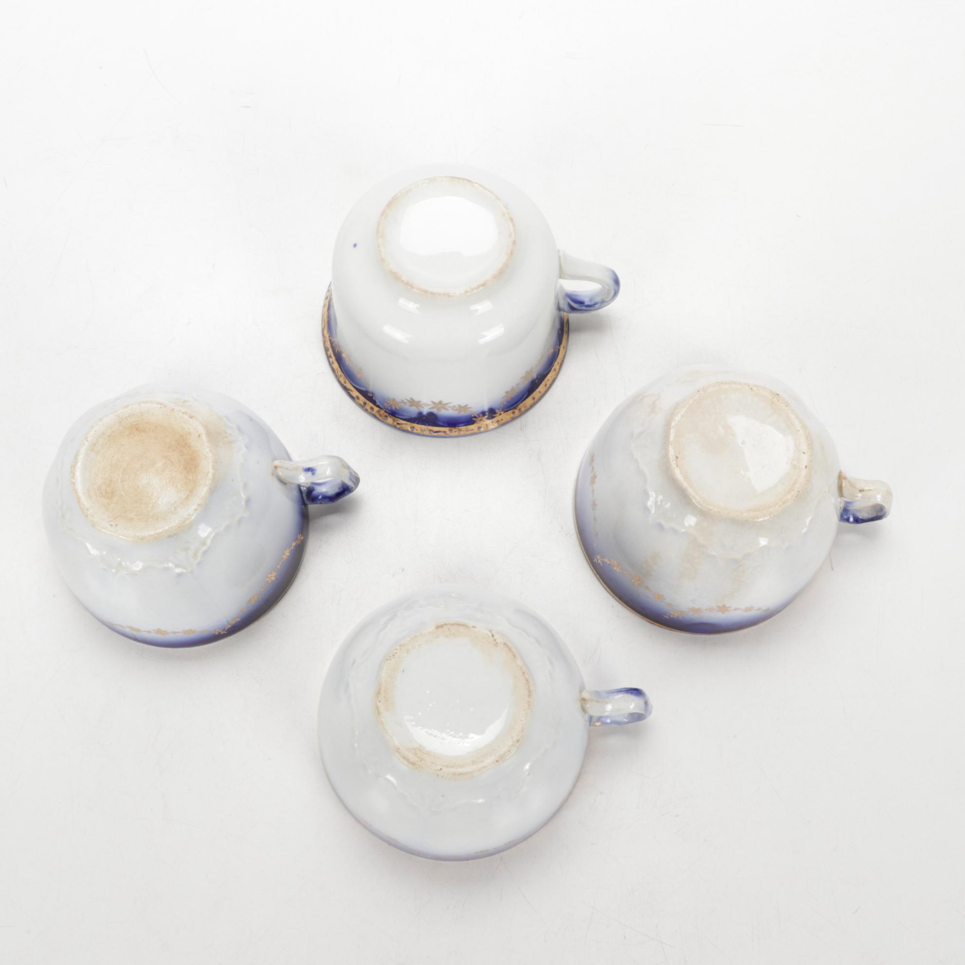 La Francaise Co. Blue and White Porcelain Dinnerware