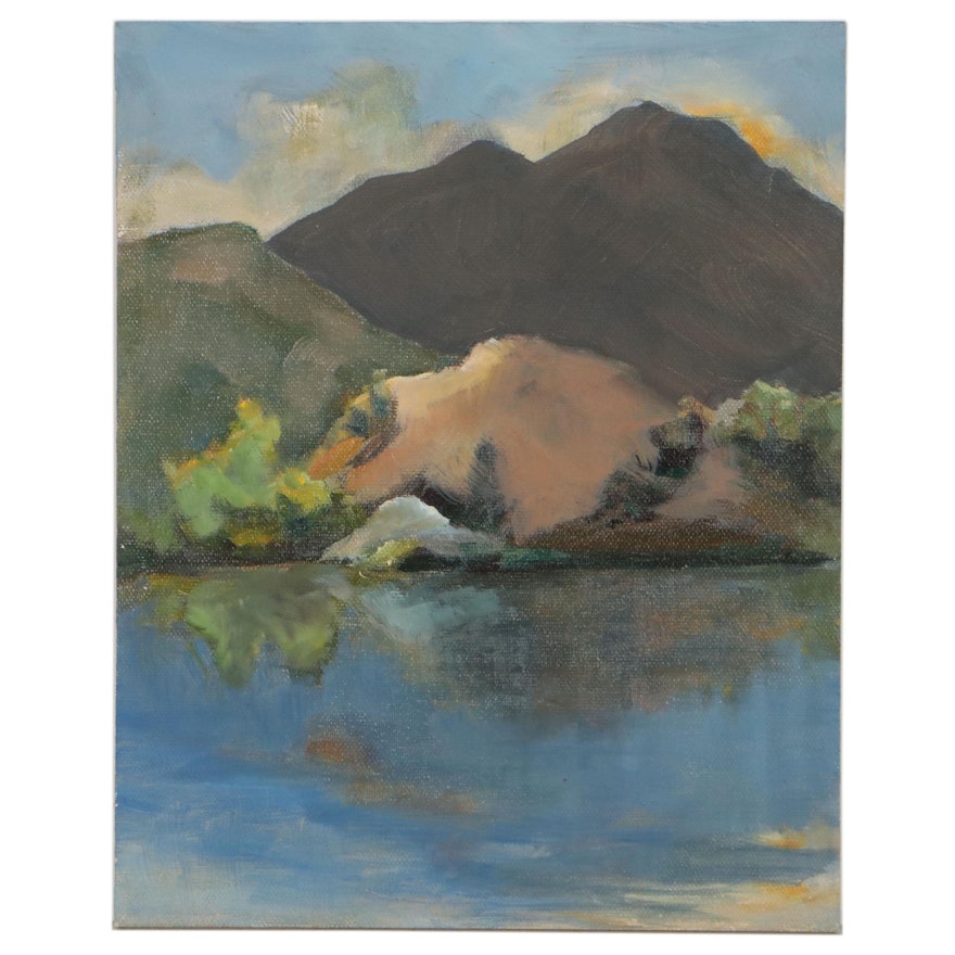Kathy Ikerd Landscape Oil Painting, 21st Century