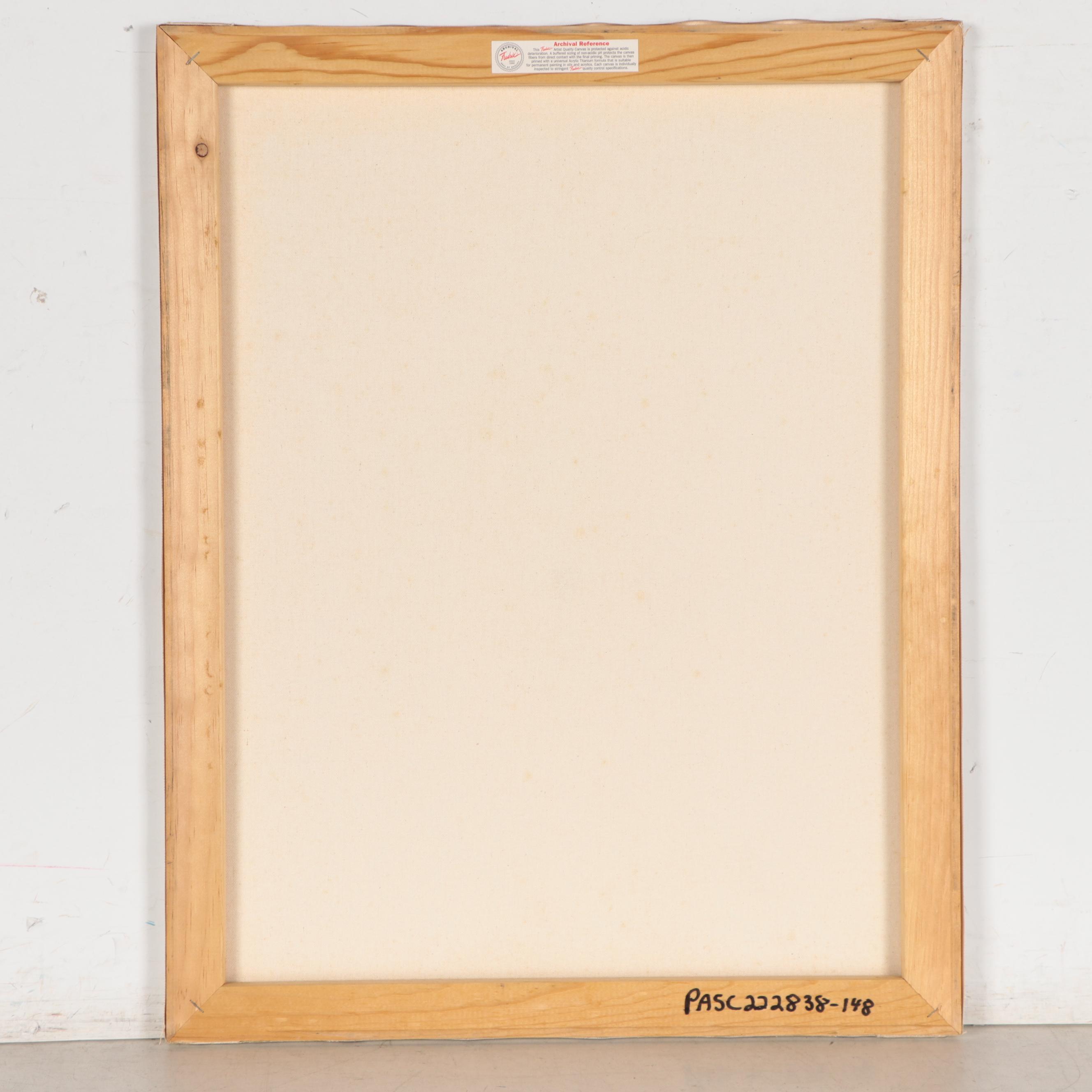 Jerry Kellems Abstract Acrylic Painting