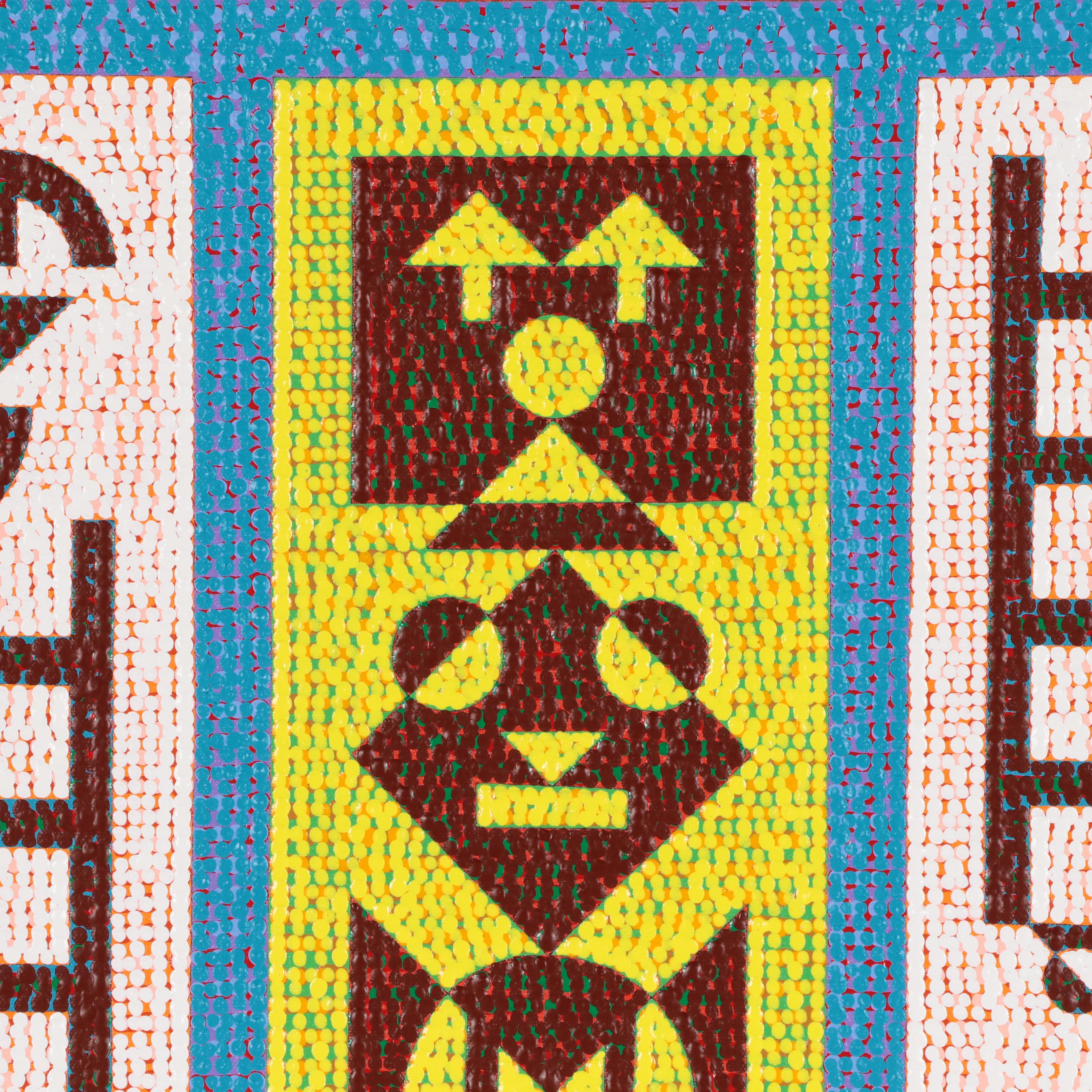 Jerry Kellems Abstract Acrylic Painting