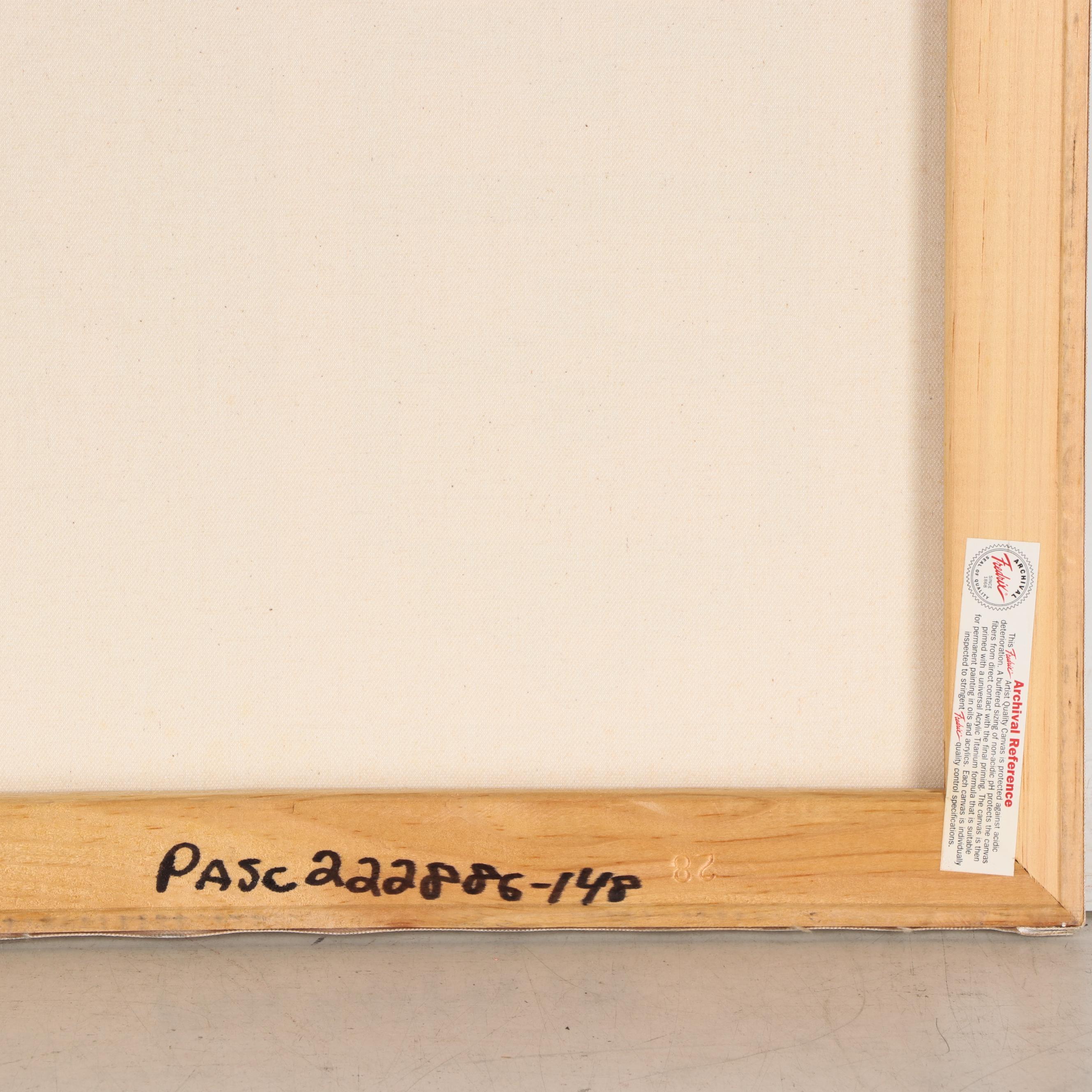 Jerry Kellems Abstract Acrylic Painting