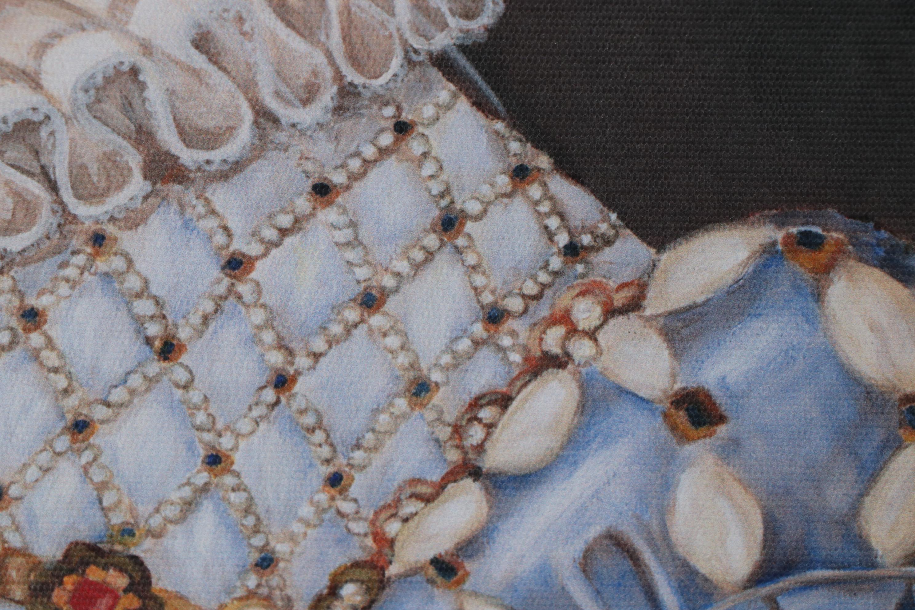 Anthropomorphic Cat Portrait Giclée After Carol Lew