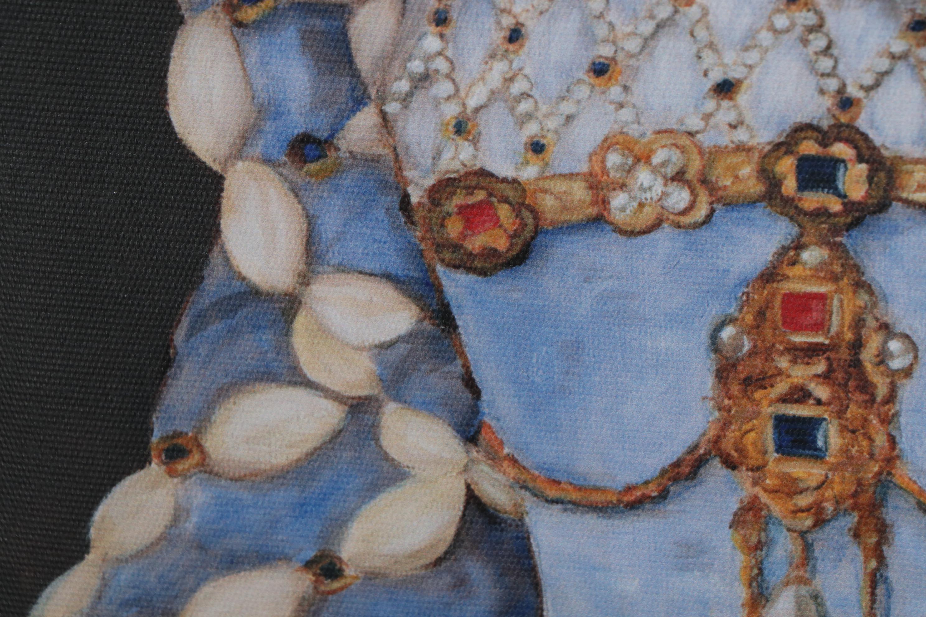 Anthropomorphic Cat Portrait Giclée After Carol Lew