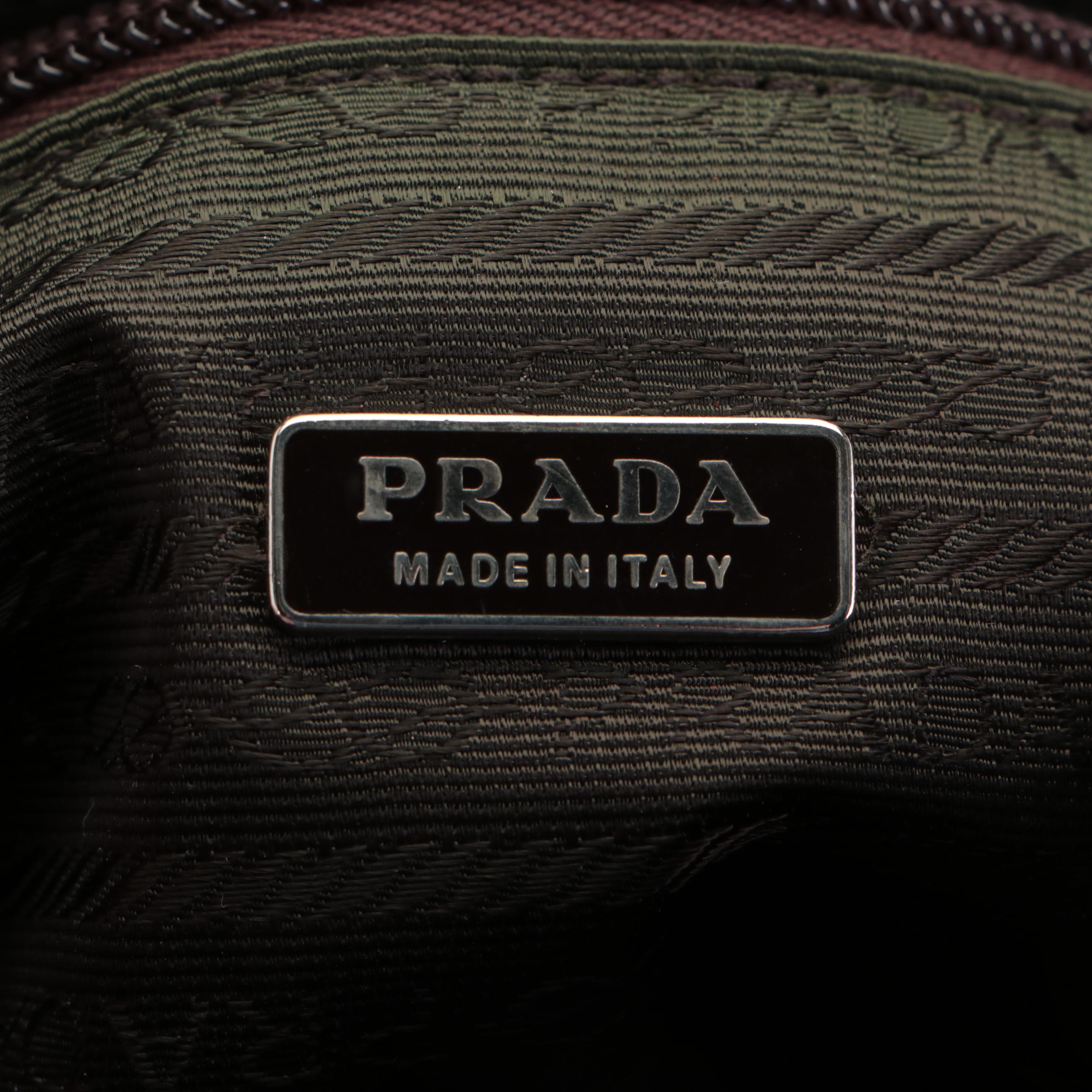 Prada Shoulder Bag in Cinghiale Leather