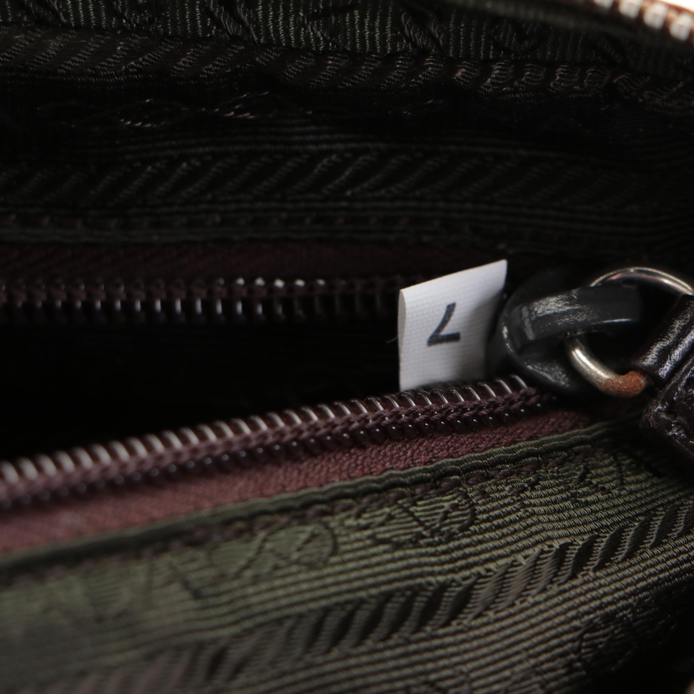 Prada Shoulder Bag in Cinghiale Leather