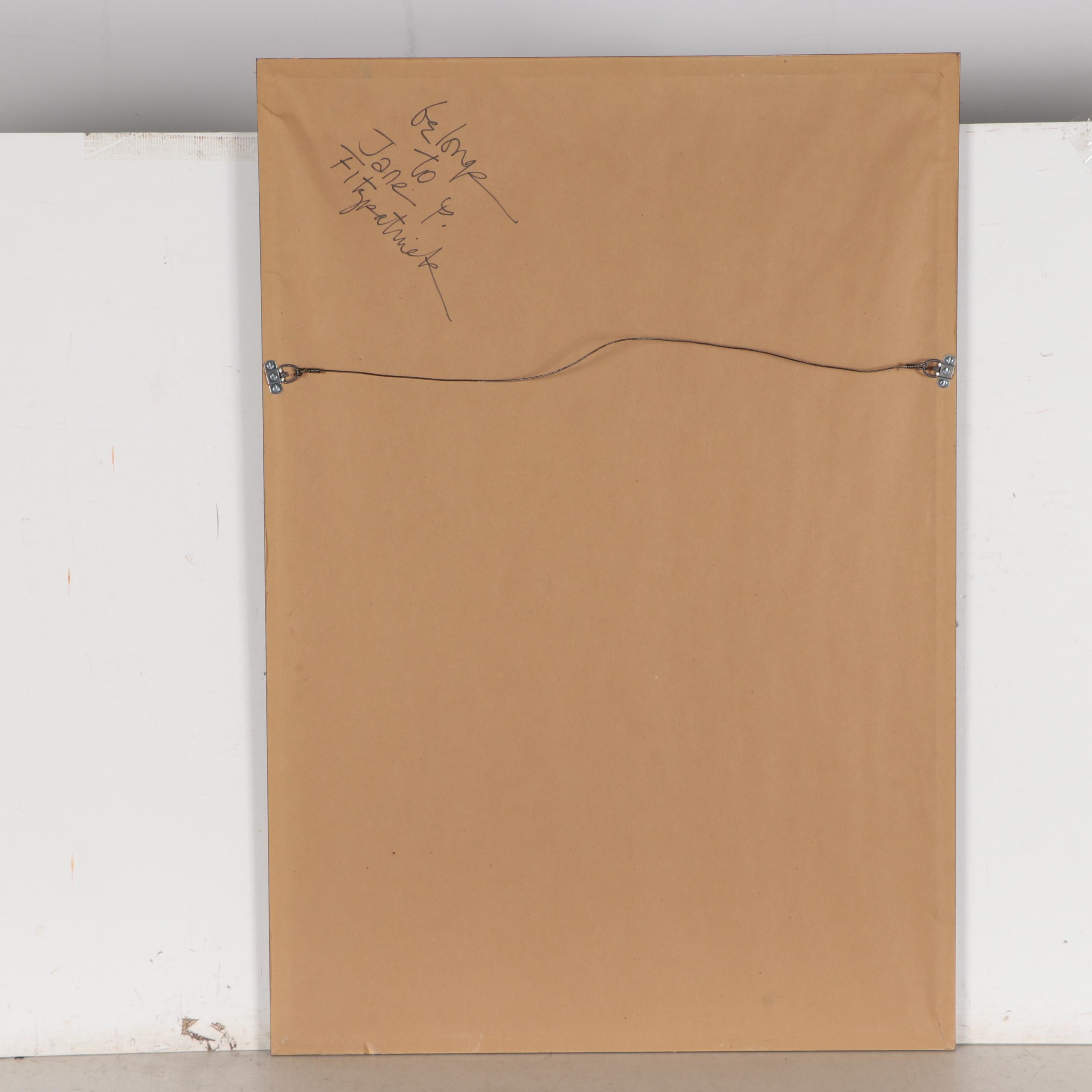 Firmin Bouisset Lithograph Poster "Chocolat Menier," Circa 1900