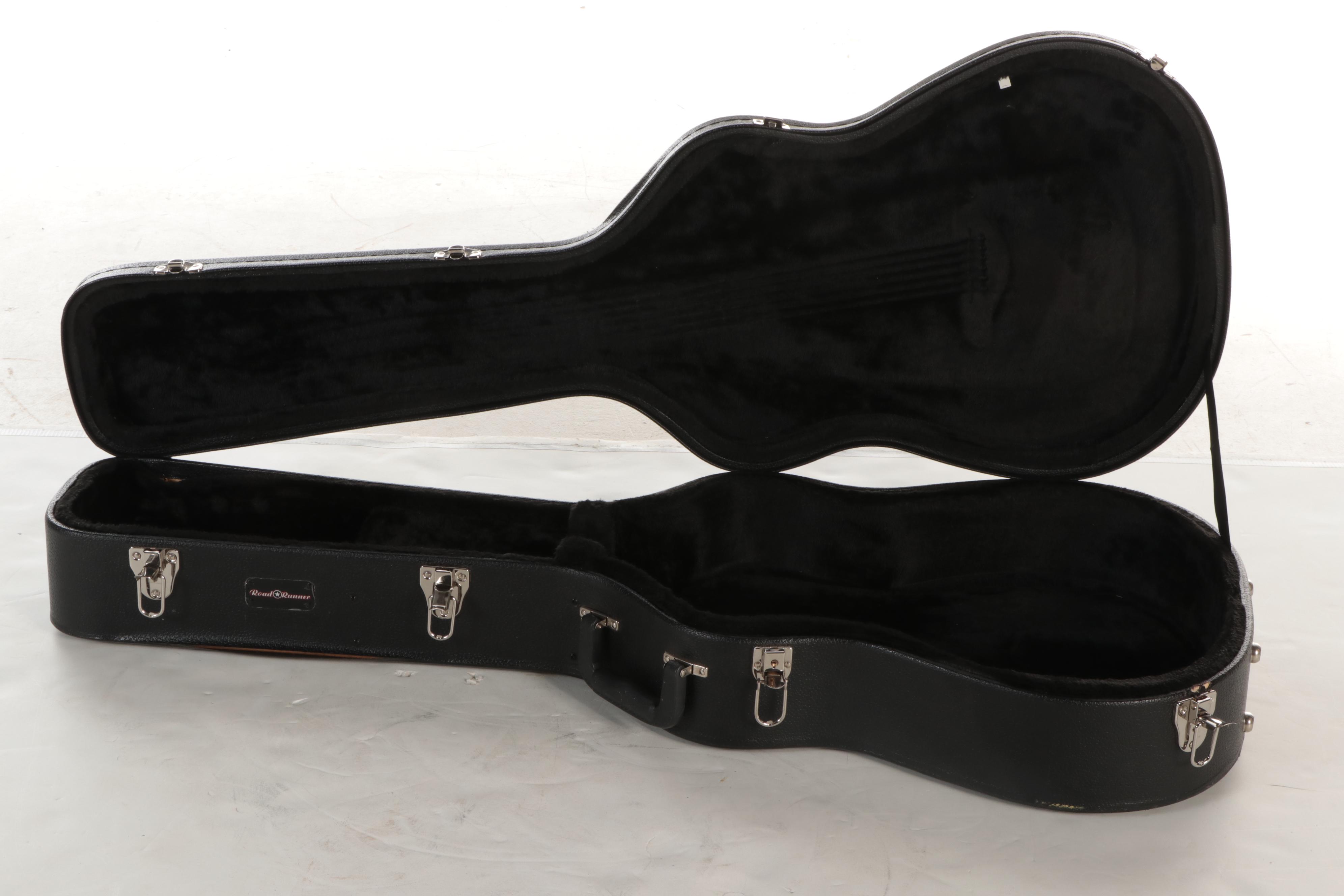 Yamaha Dreadnought Acoustic Guitar with Hardshell Case, 2012