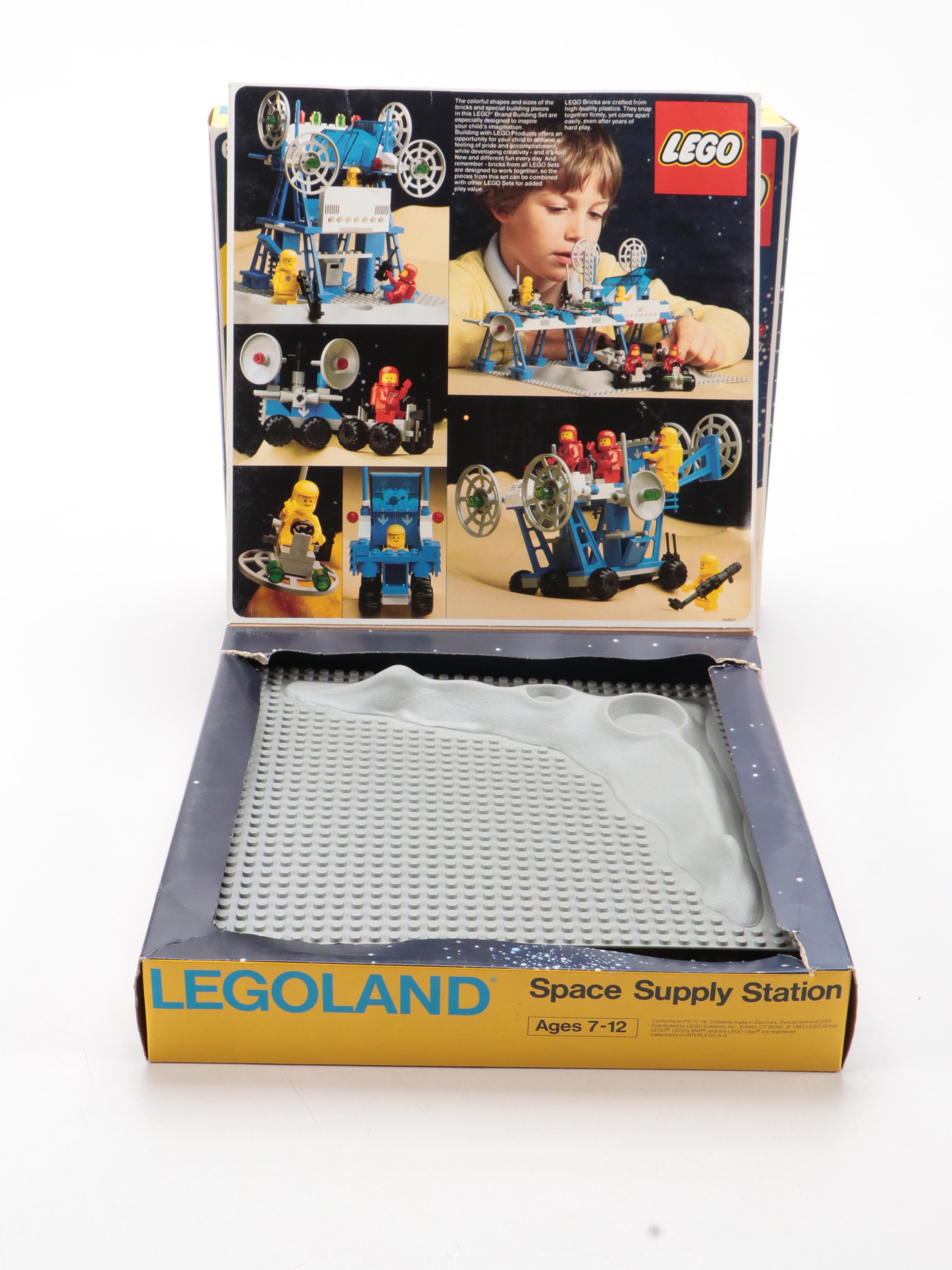 LEGO "Robot Command Center" "#6951" and "Space Supply Station" "#6930" Sets