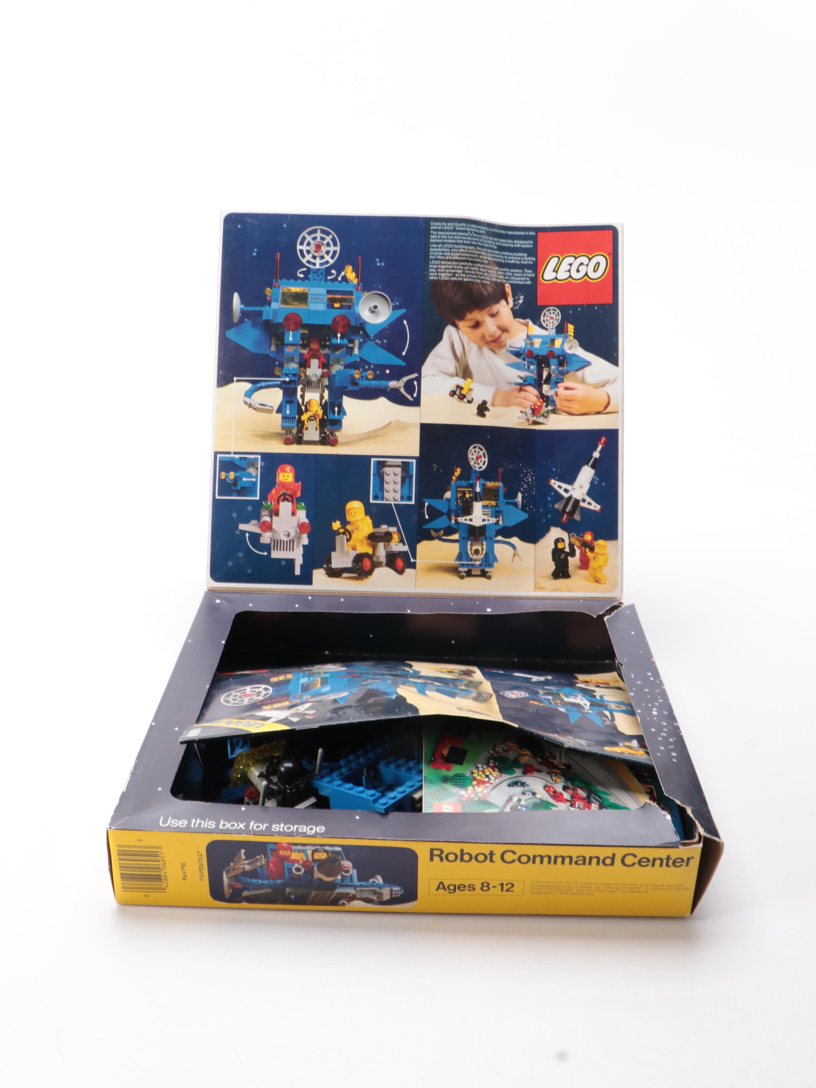 LEGO "Robot Command Center" "#6951" and "Space Supply Station" "#6930" Sets