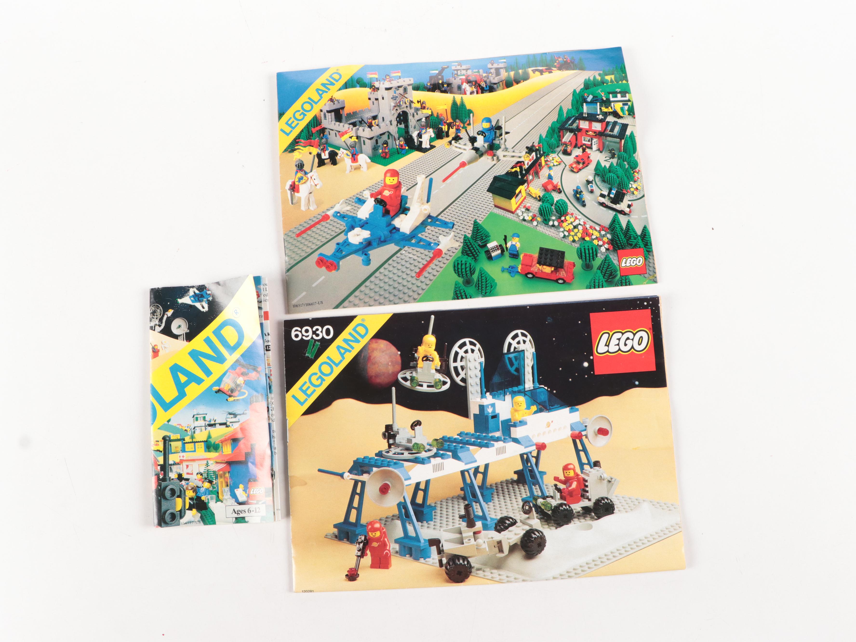 LEGO "Robot Command Center" "#6951" and "Space Supply Station" "#6930" Sets