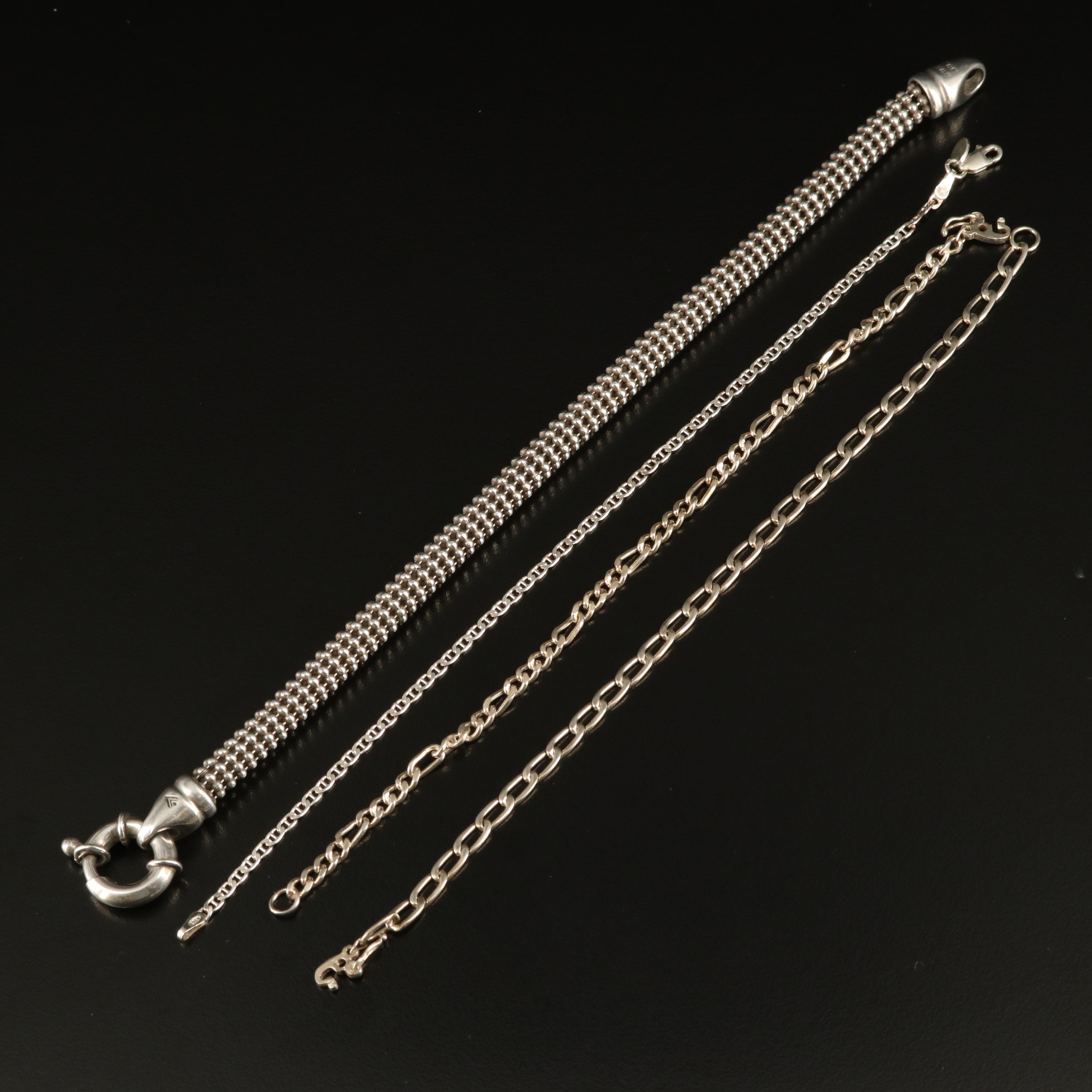 Silpada Sterling Bead Chain Bracelet Featured in Bracelet Selection