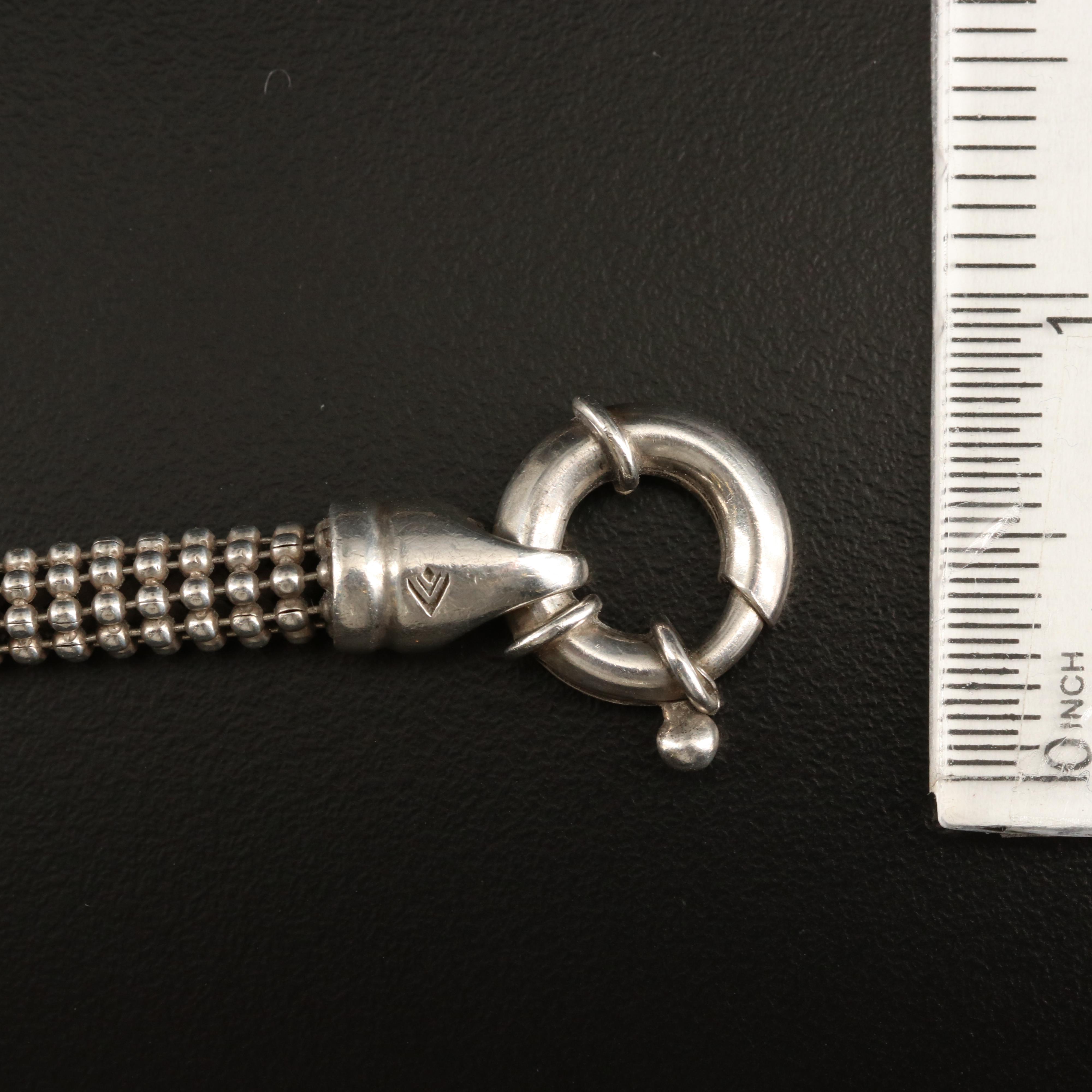 Silpada Sterling Bead Chain Bracelet Featured in Bracelet Selection