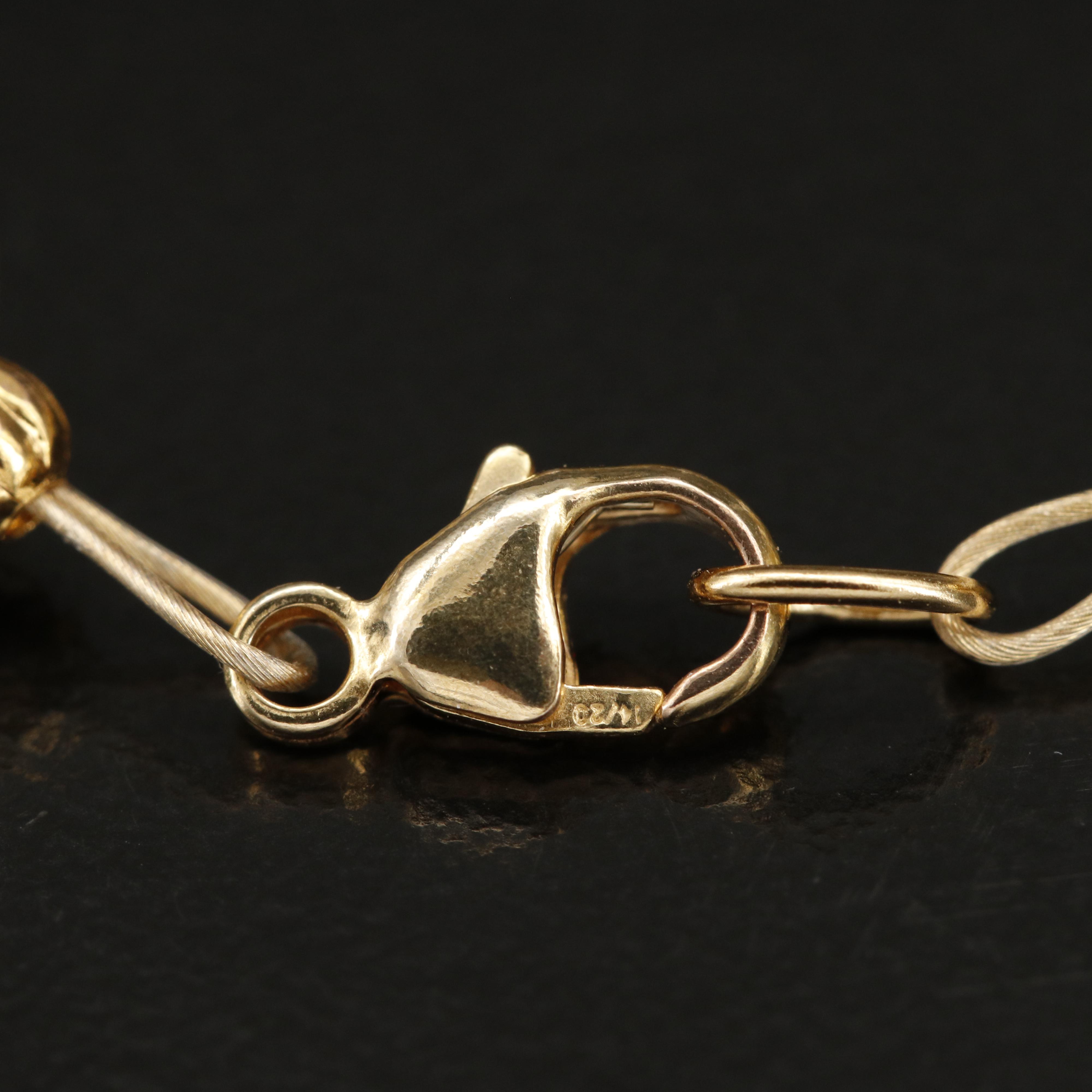 Pearl and Quartz Beaded Bracelet with Gold-Filled Clasp