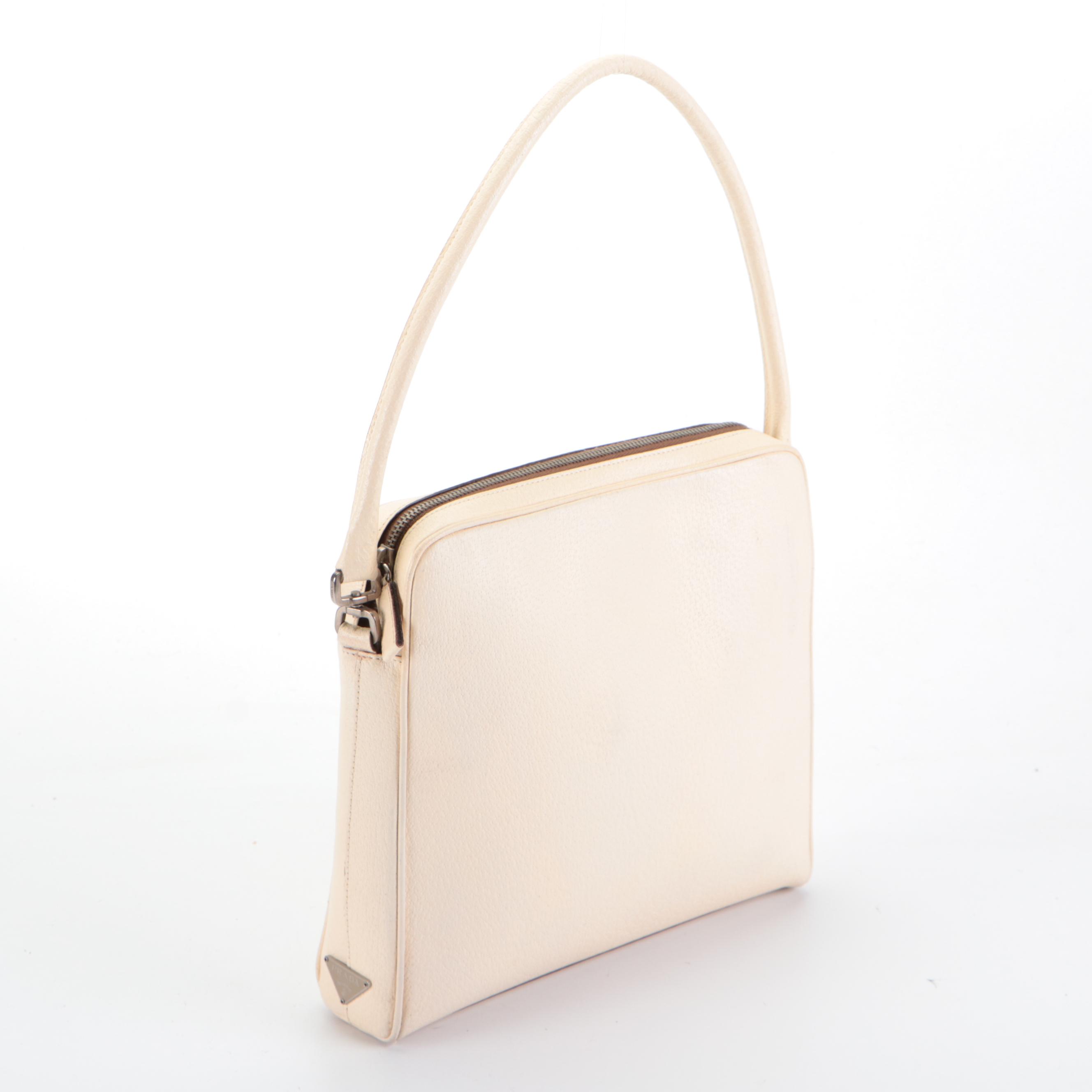 Prada Shoulder Bag in Cinghiale Leather