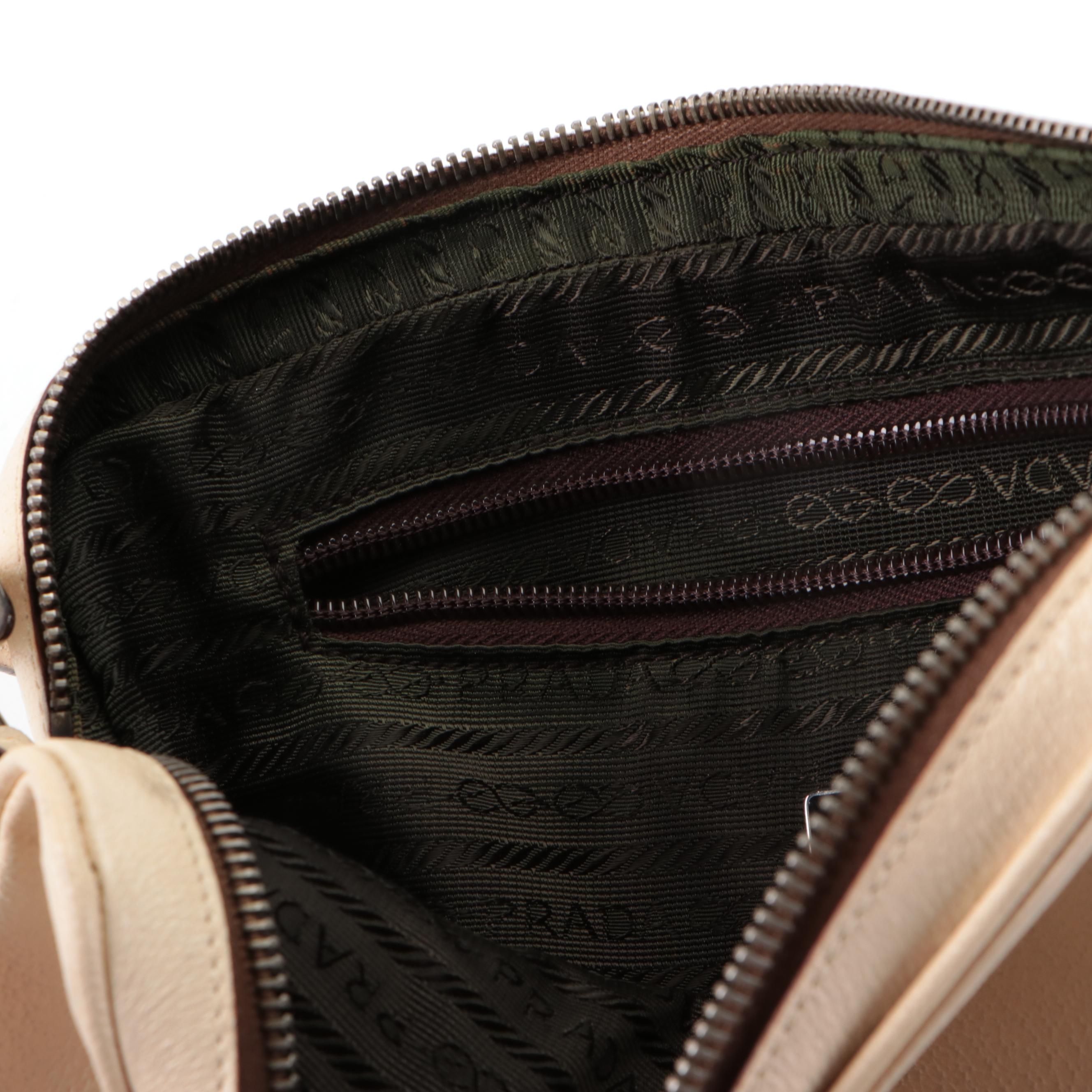 Prada Shoulder Bag in Cinghiale Leather