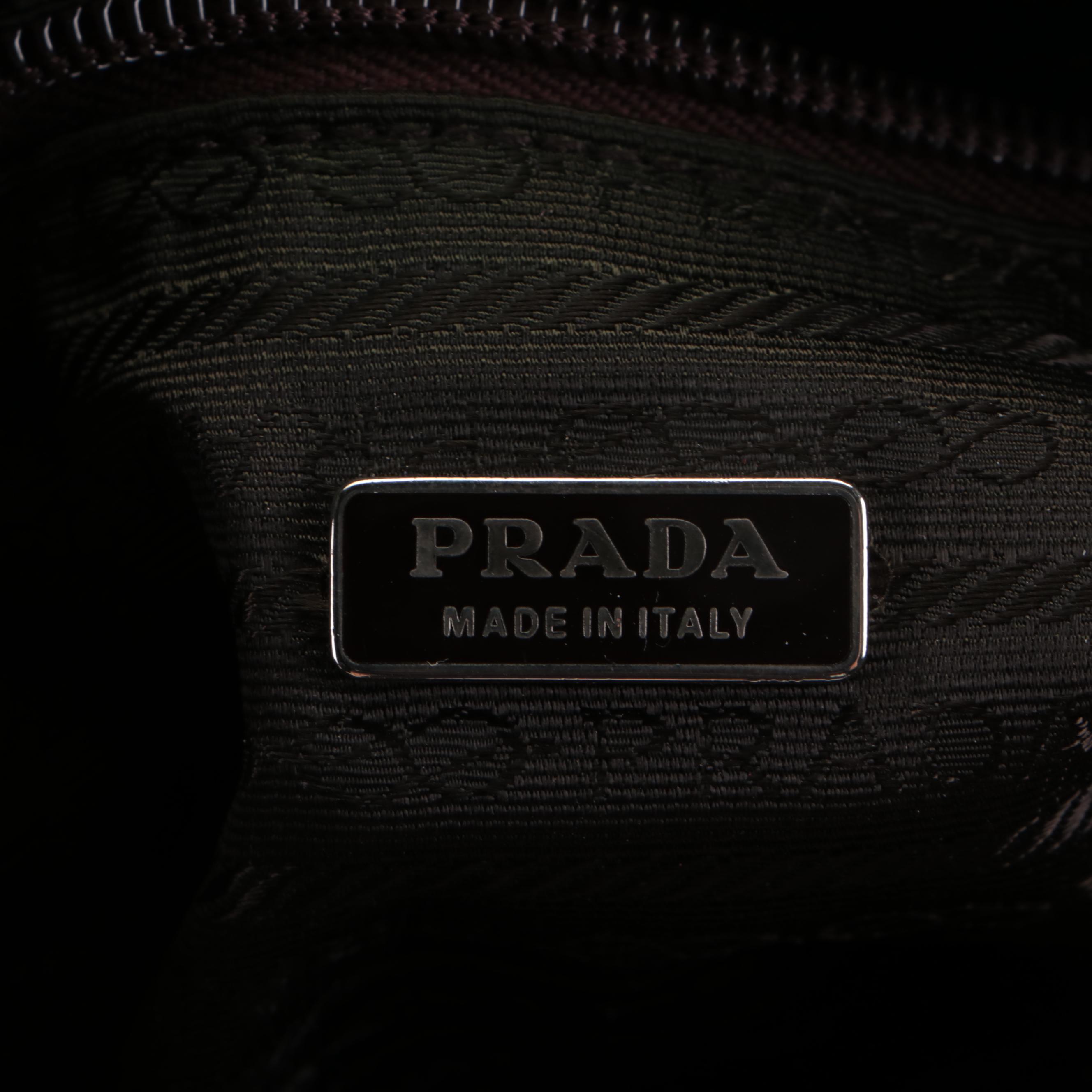 Prada Shoulder Bag in Cinghiale Leather