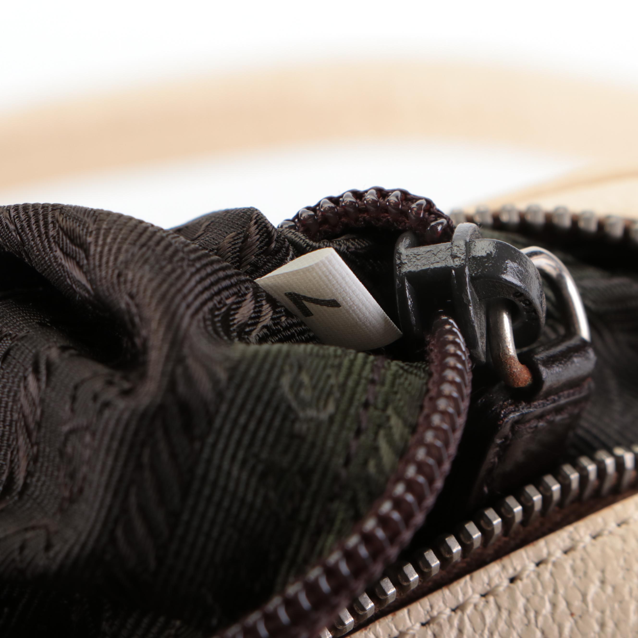 Prada Shoulder Bag in Cinghiale Leather