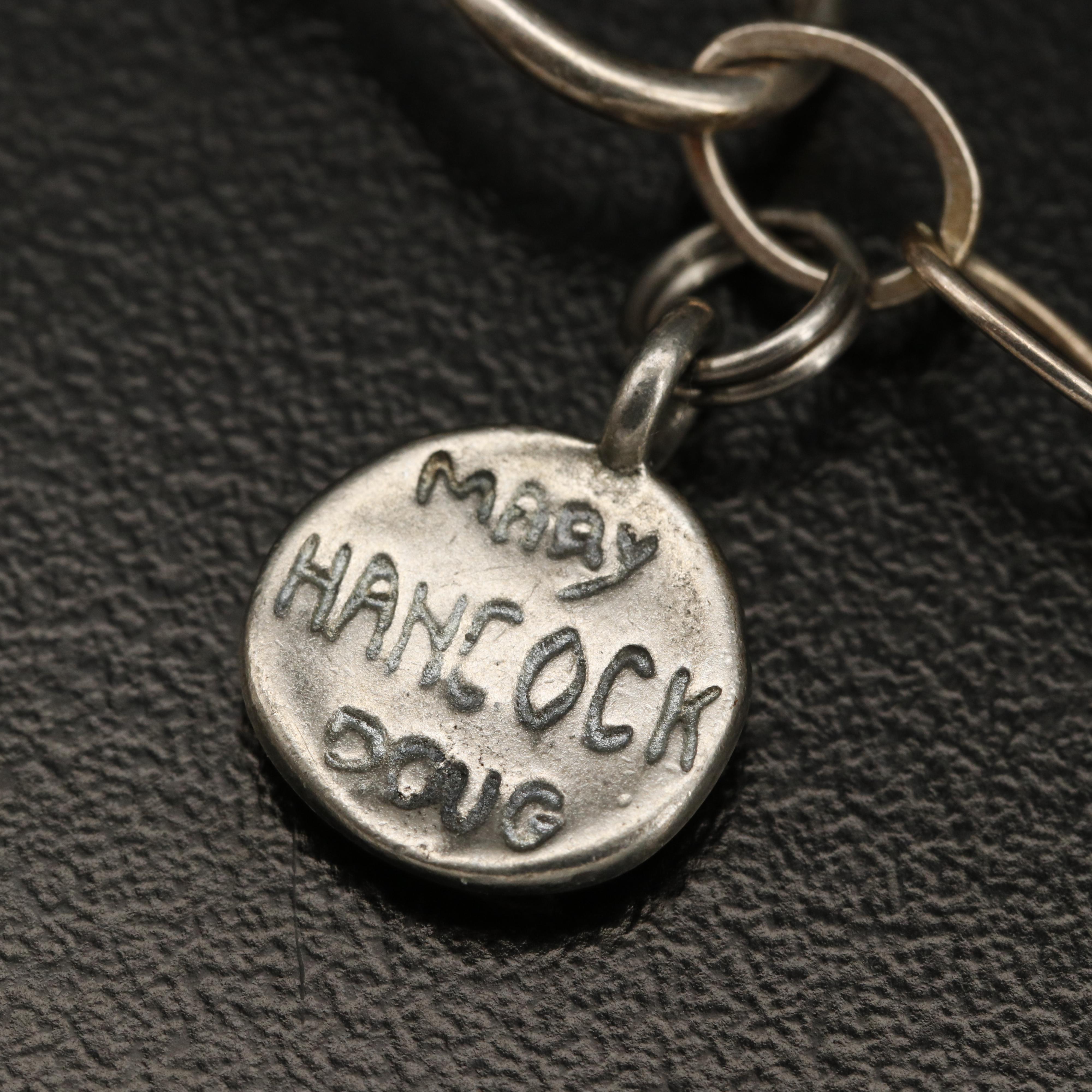 Mary & Doug Hancock for Mummy's Bundle Jewelry Hairpipe Feather Necklace