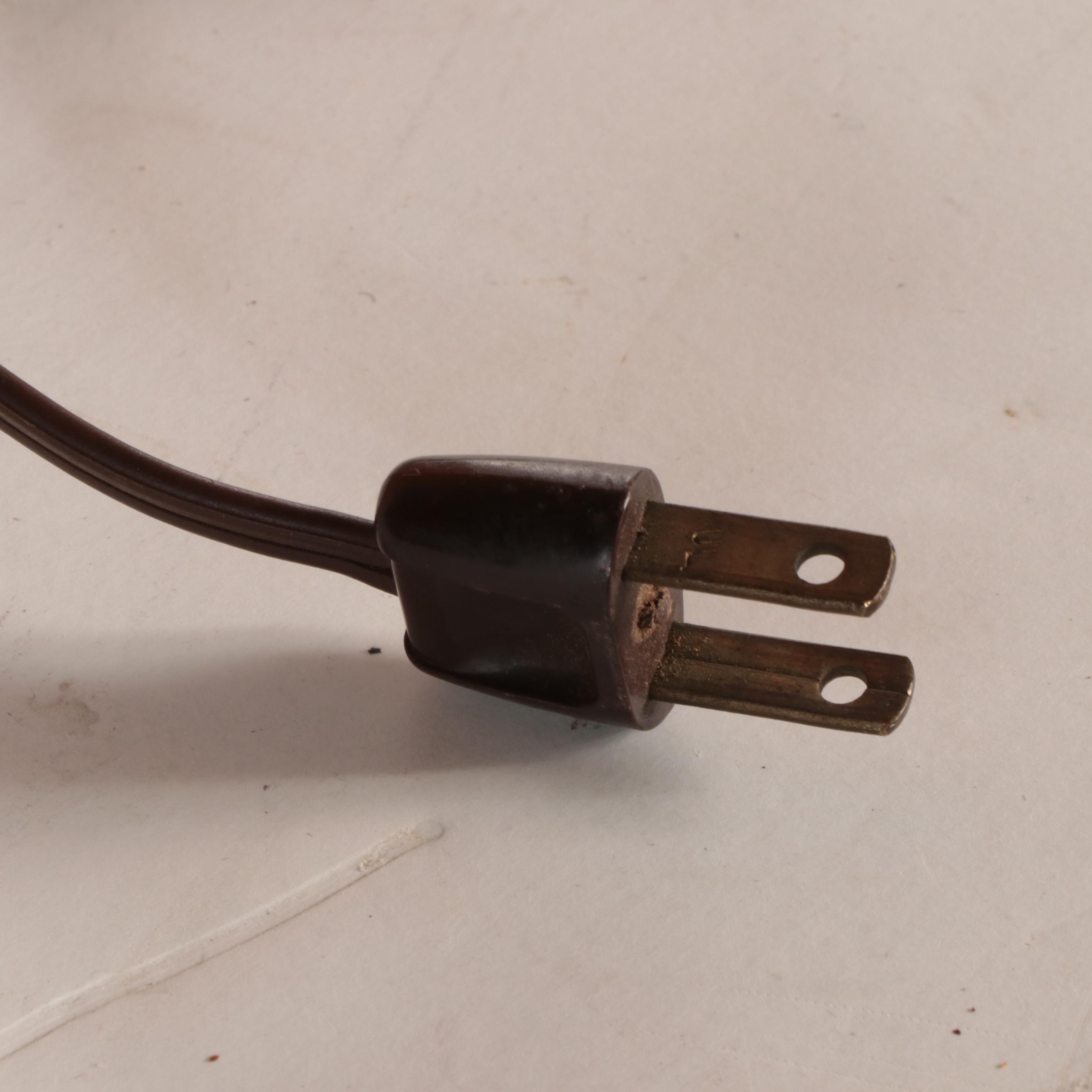 Columbia 360 K2 Phonograph Record Player, 1950s, and Records