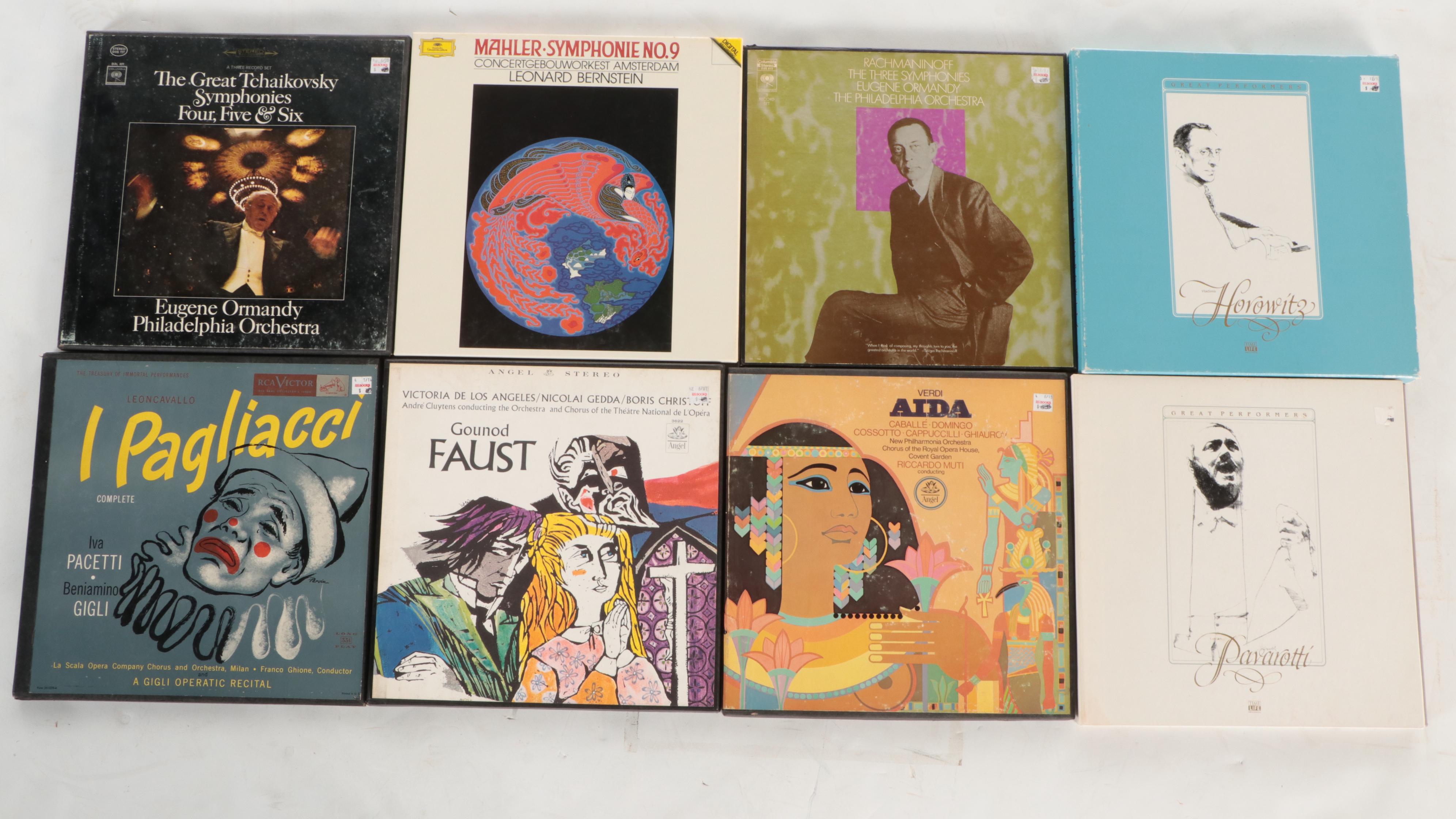 Columbia 360 K2 Phonograph Record Player, 1950s, and Records