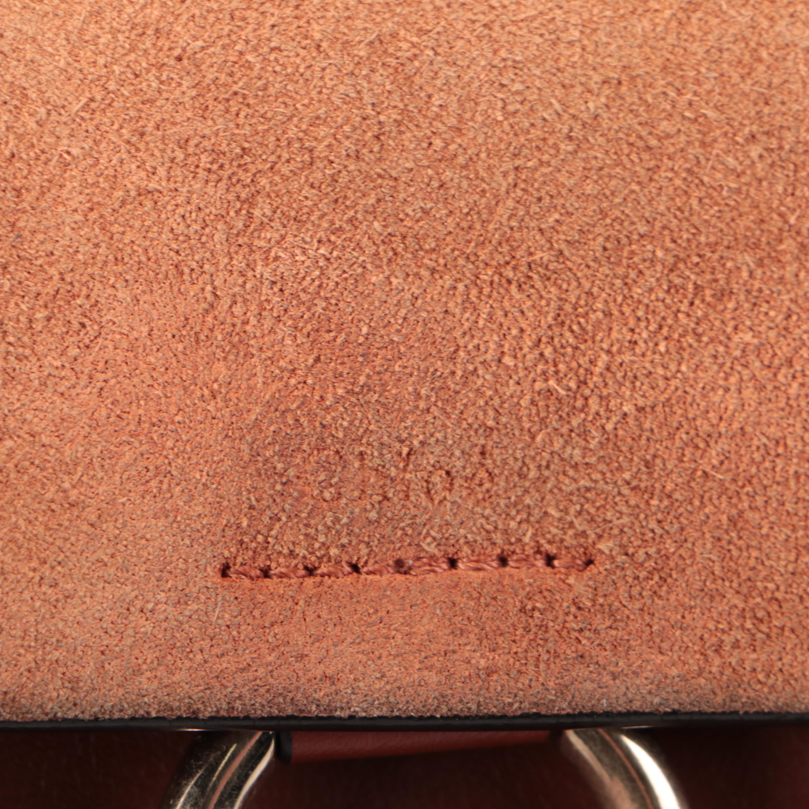 Chloé Mini Faye Crossbody Bag in Brown Leather and Suede