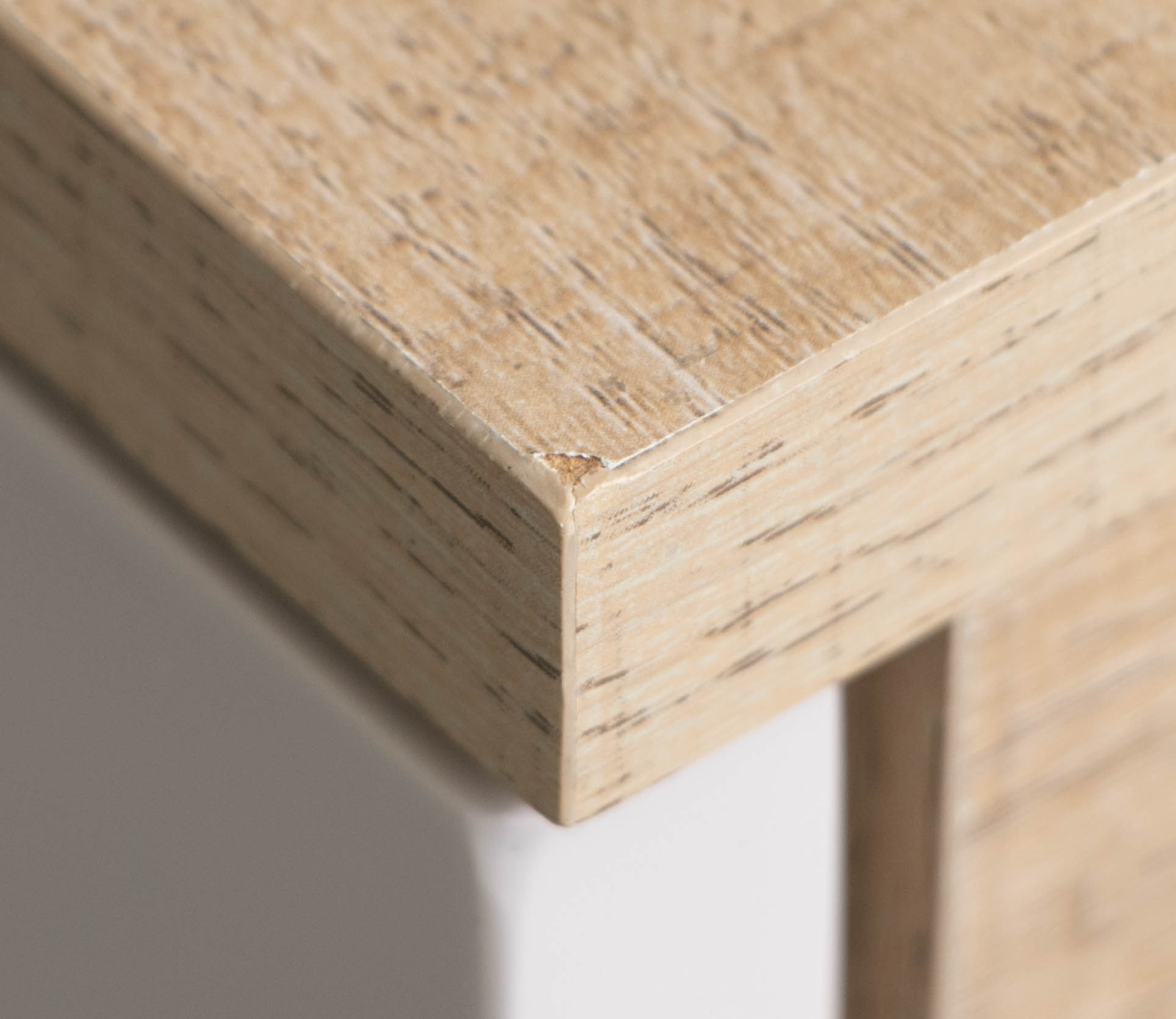 New Pacific Direct "Arnett" Two-Drawer Laminate and Wood Desk