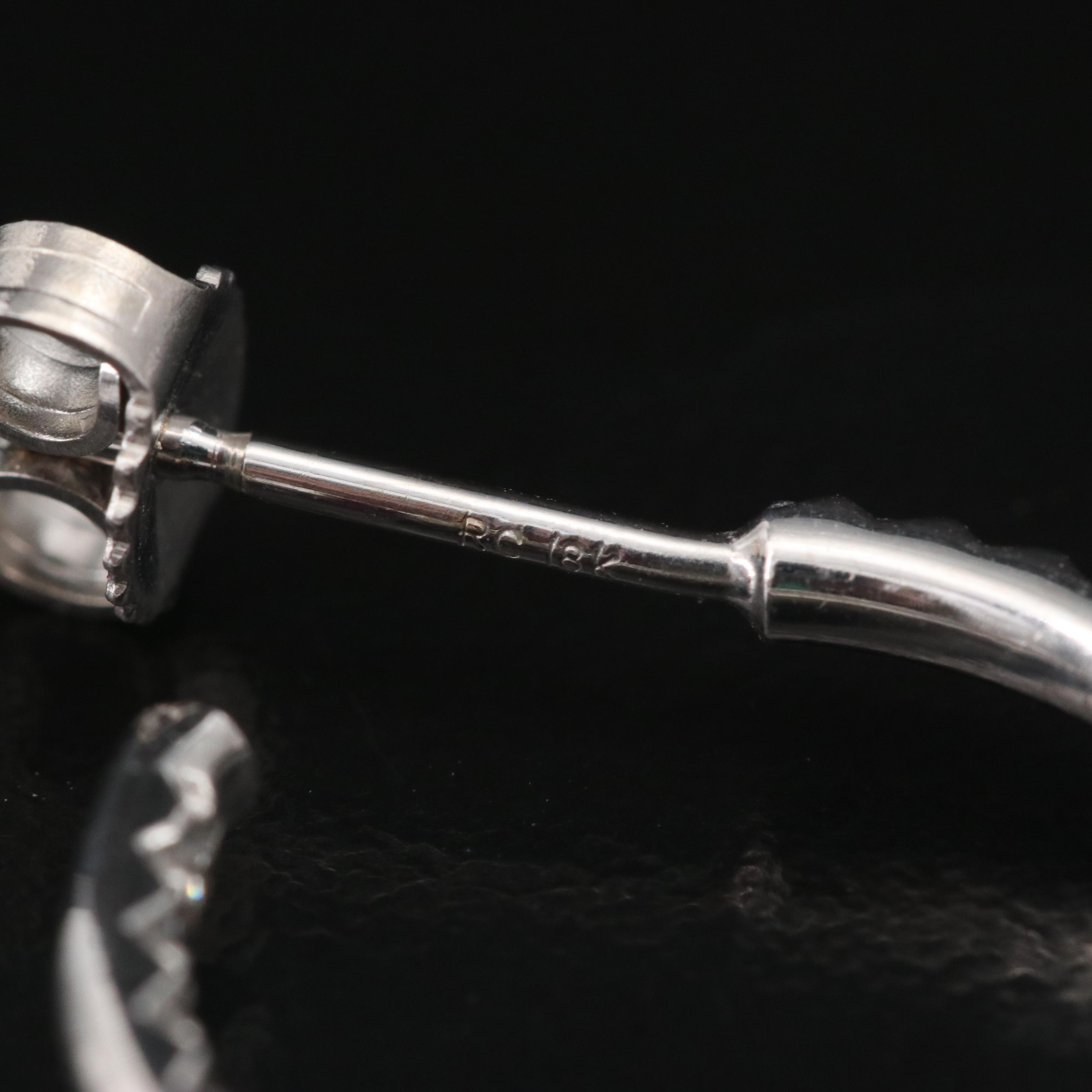 Roberto Coin 18K 0.65 CTW Diamond Inside-Out Hoop Earrings