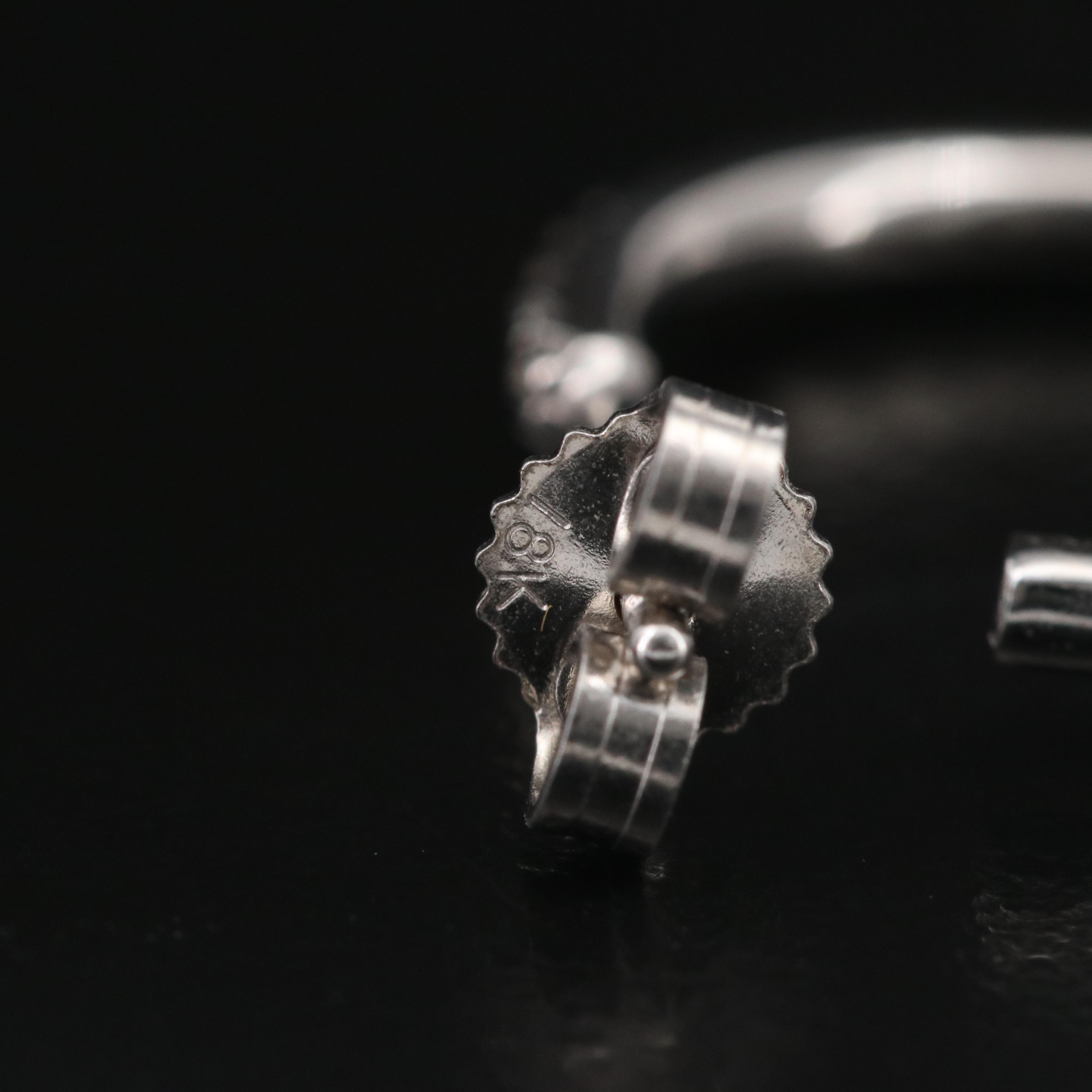 Roberto Coin 18K 0.65 CTW Diamond Inside-Out Hoop Earrings