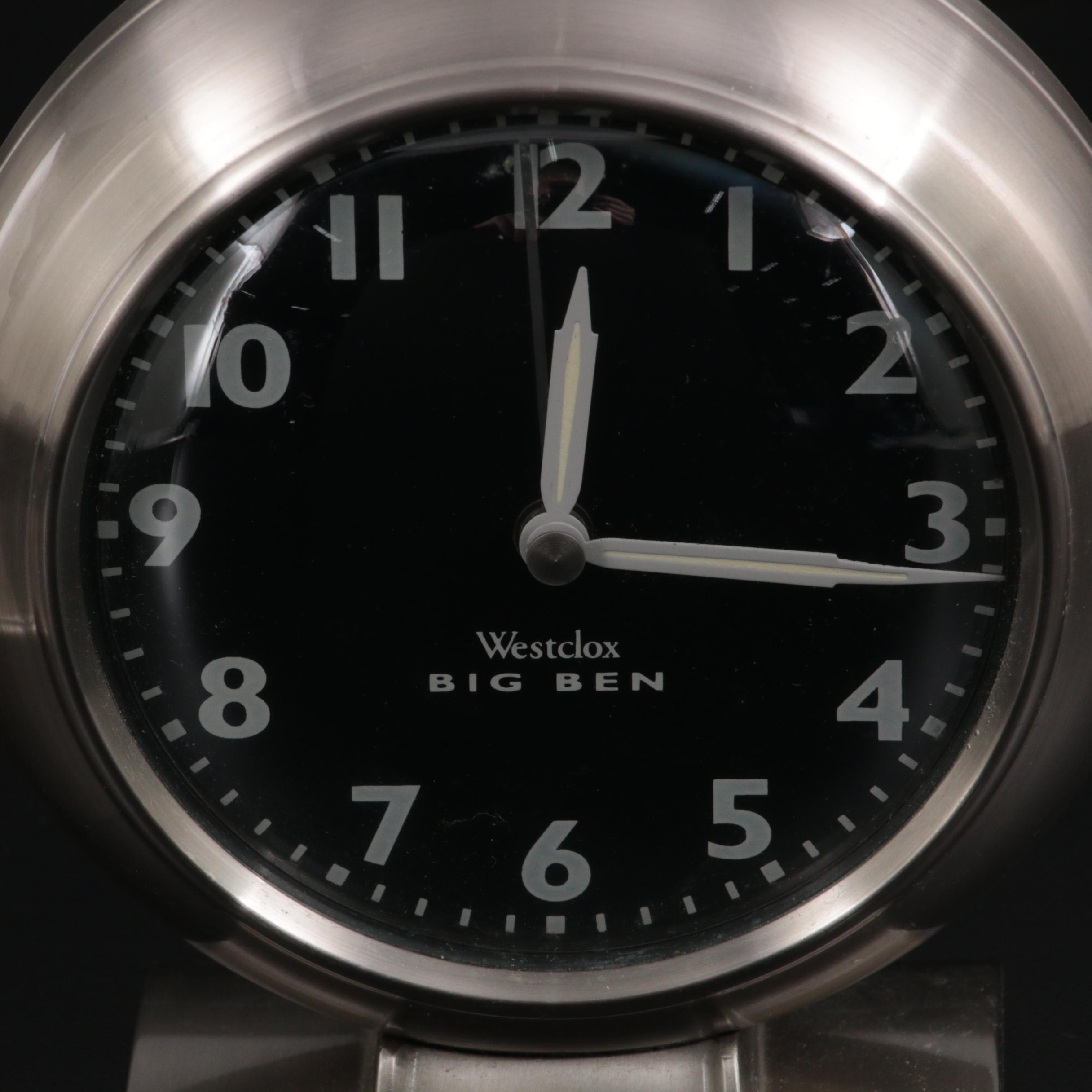 Westclox Big Ben Alarm Clock and Pottery Barn Desk Accessories