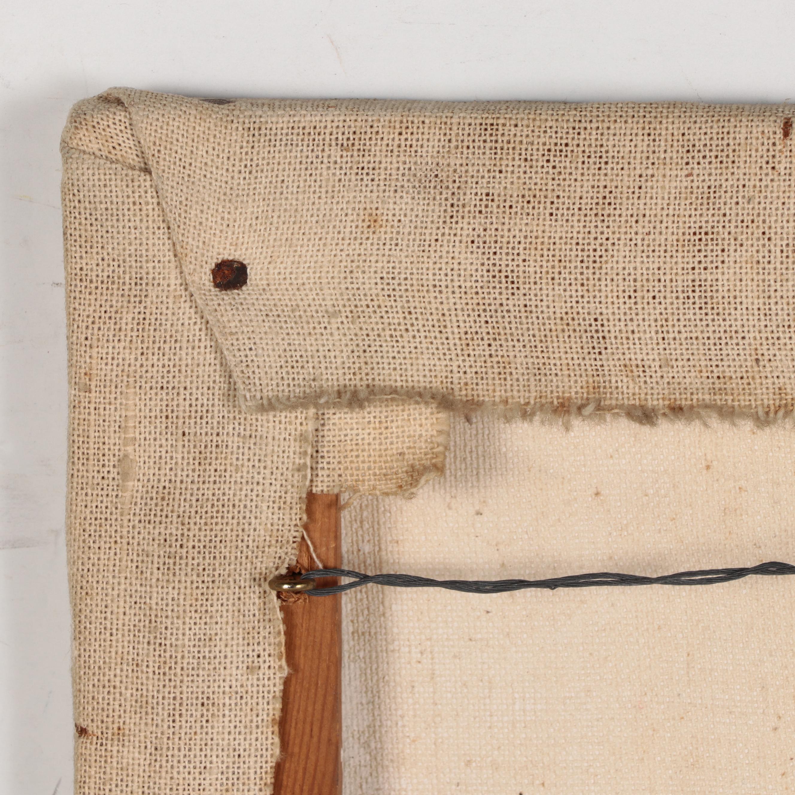 Frances Watt Oil Painting of Baptism of Jesus in the Jordan, 1954