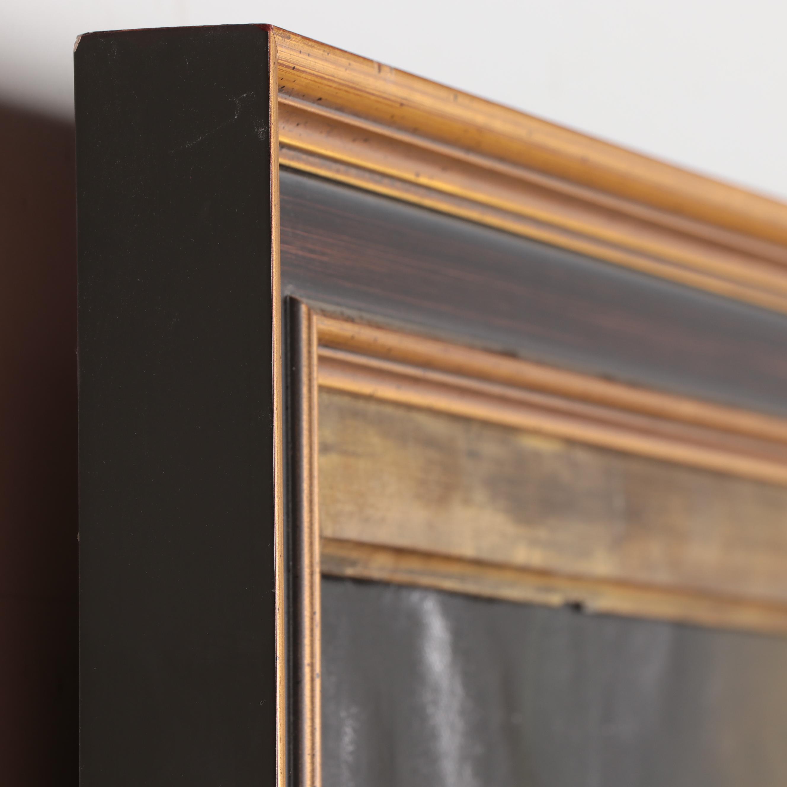 Victorian Portrait Oil Painting of Woman in Mourning Dress