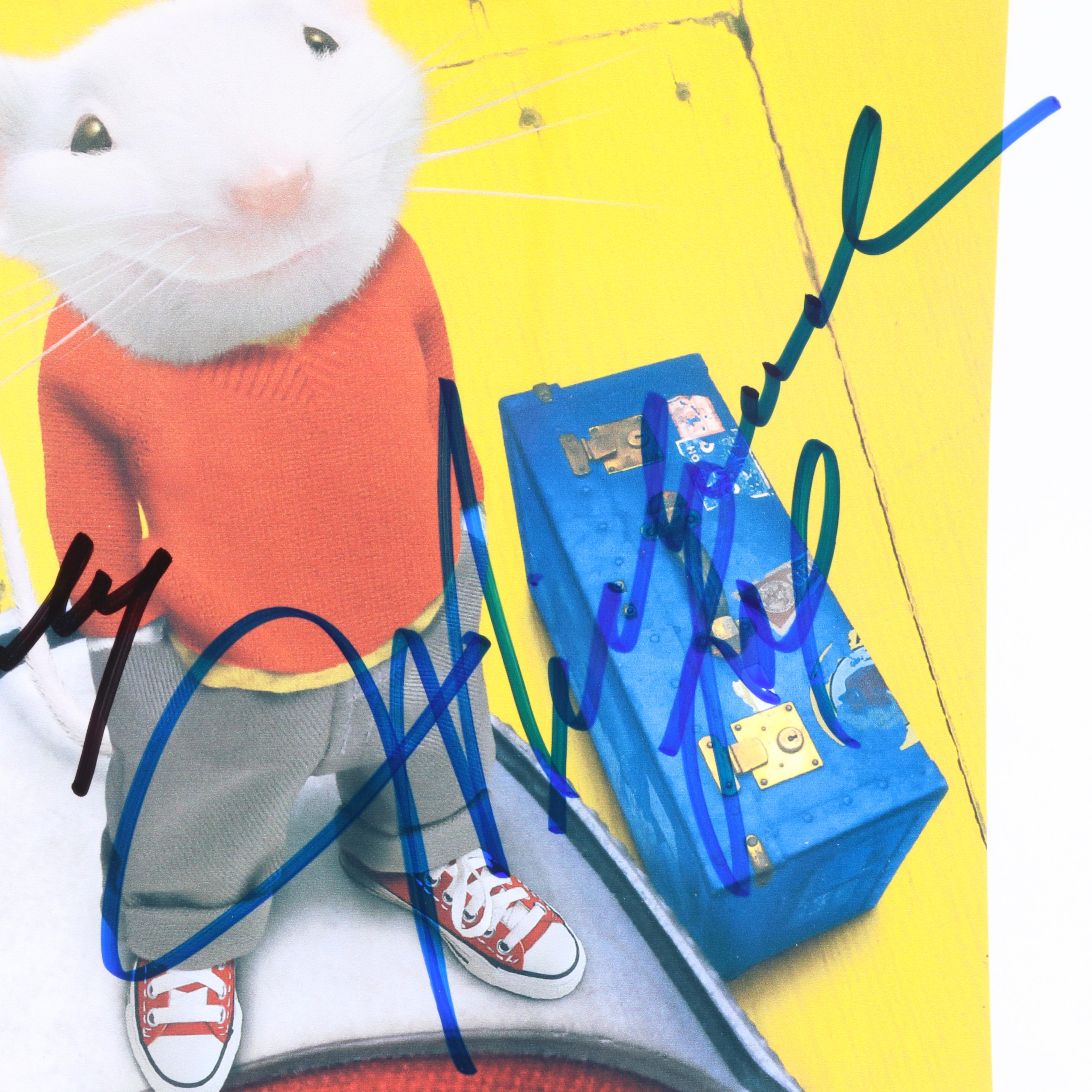 Geena Davis and Others Signed "Stuart Little" Movie Print