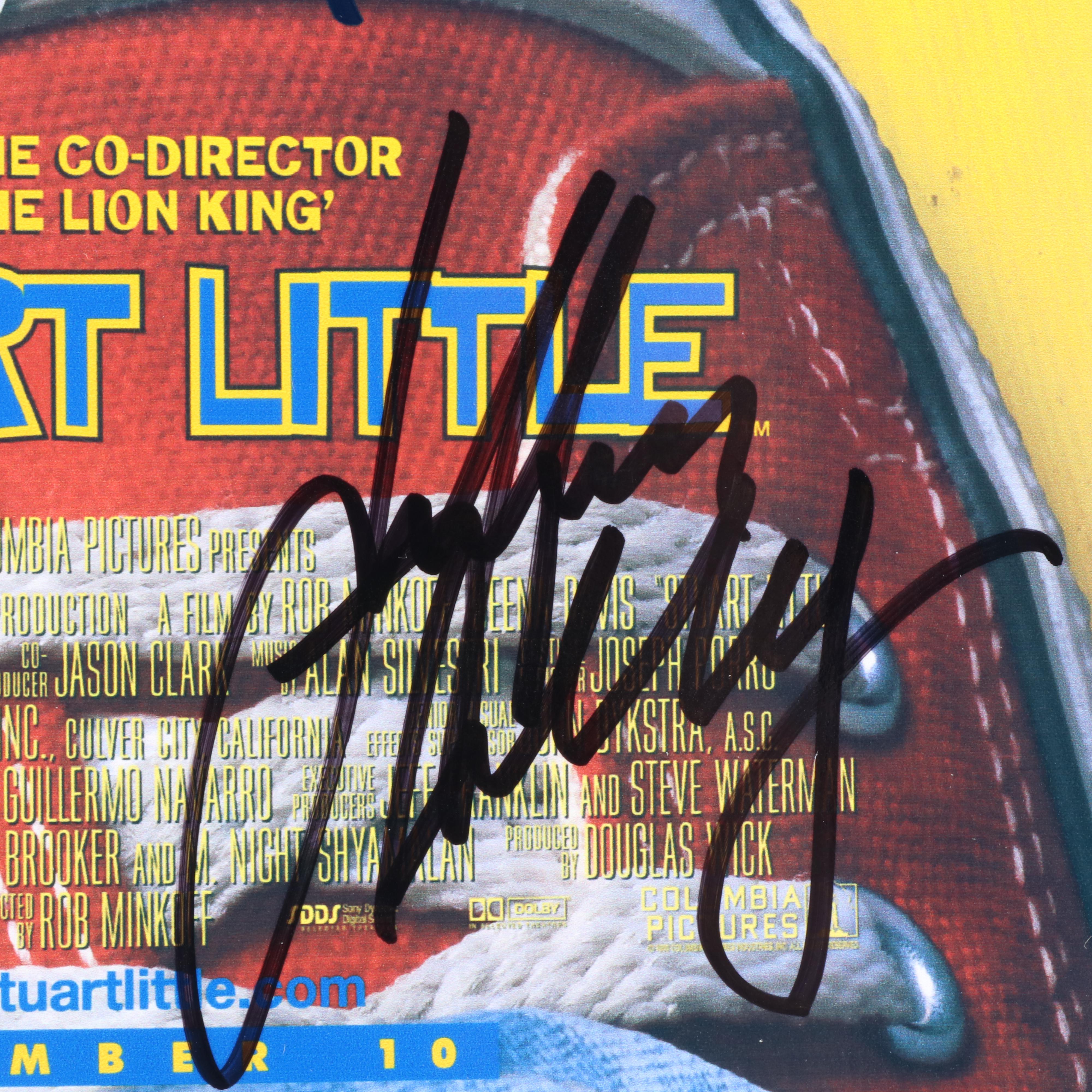 Geena Davis and Others Signed "Stuart Little" Movie Print