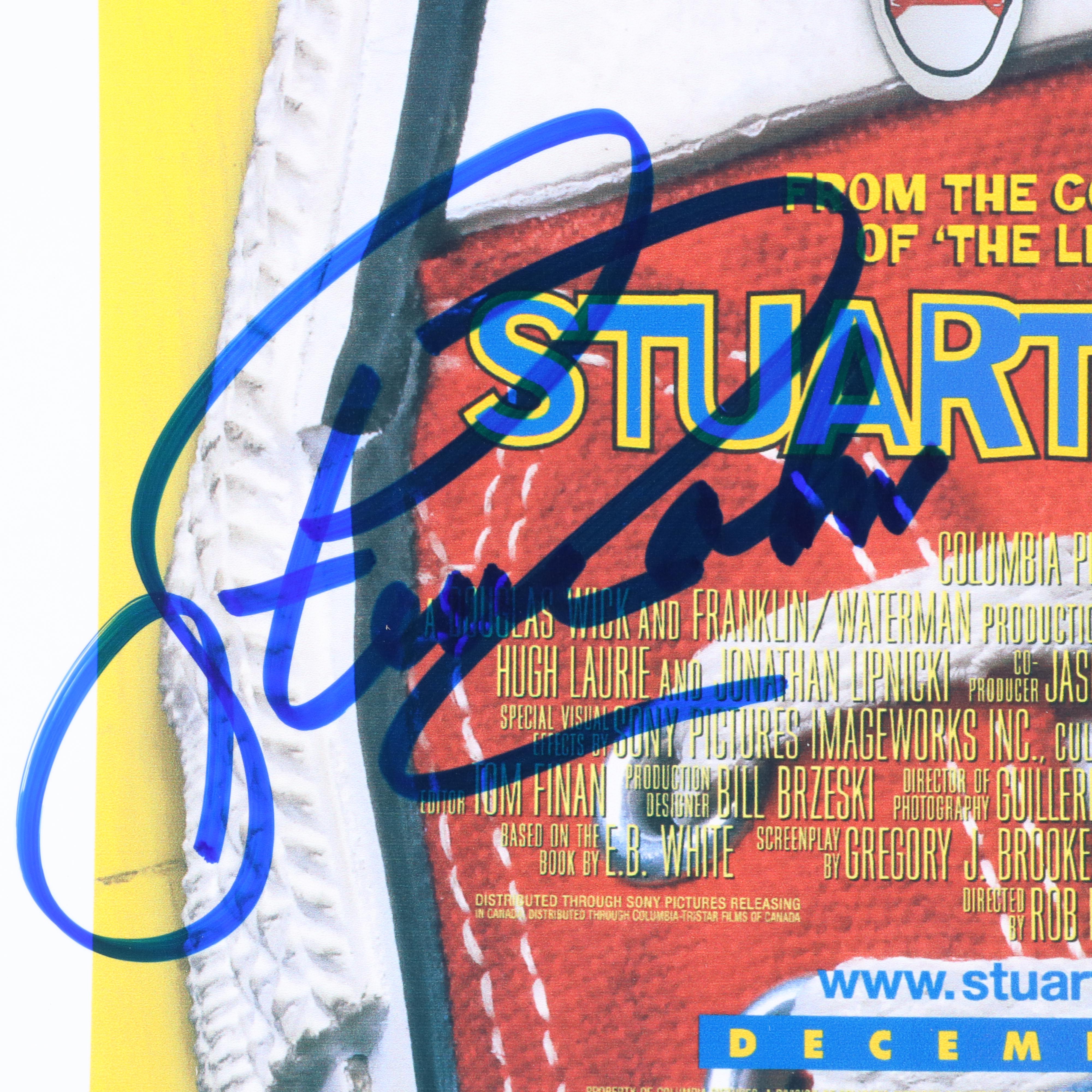 Geena Davis and Others Signed "Stuart Little" Movie Print