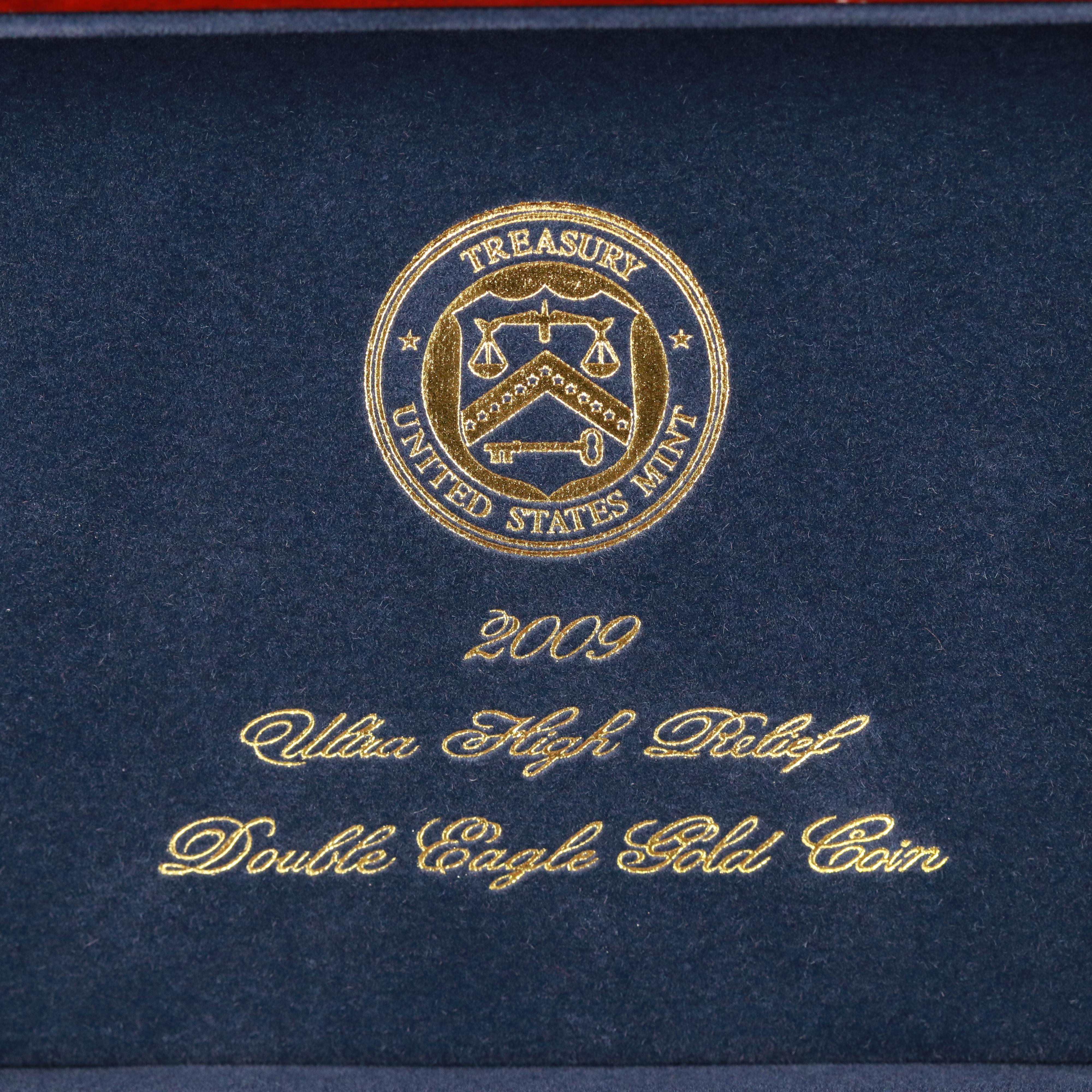 2009 Ultra High Relief Double Eagle Gold Coin