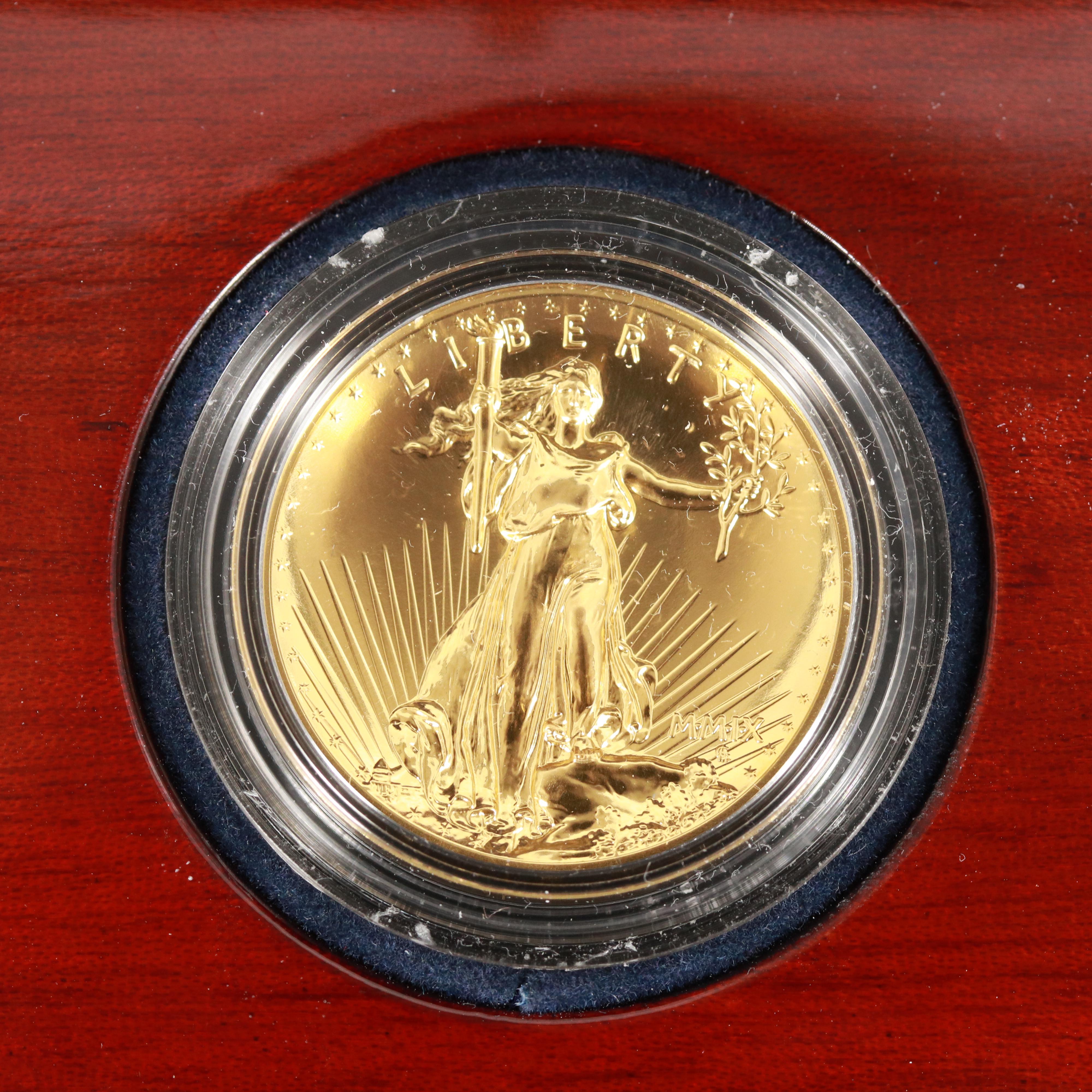 2009 Ultra High Relief Double Eagle Gold Coin