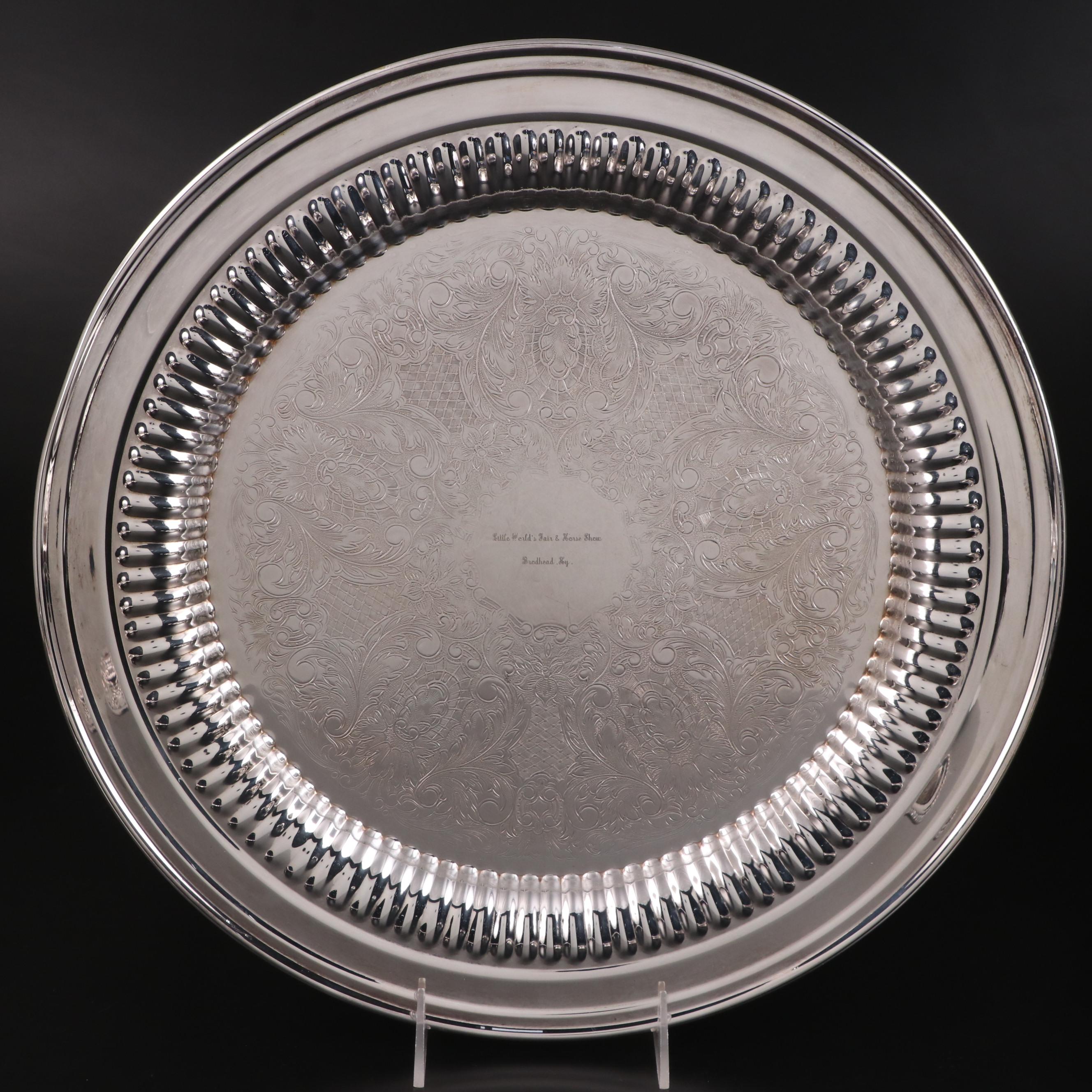 Taunton Silversmiths and Other Silver Plate Serveware and Pewter Tankards