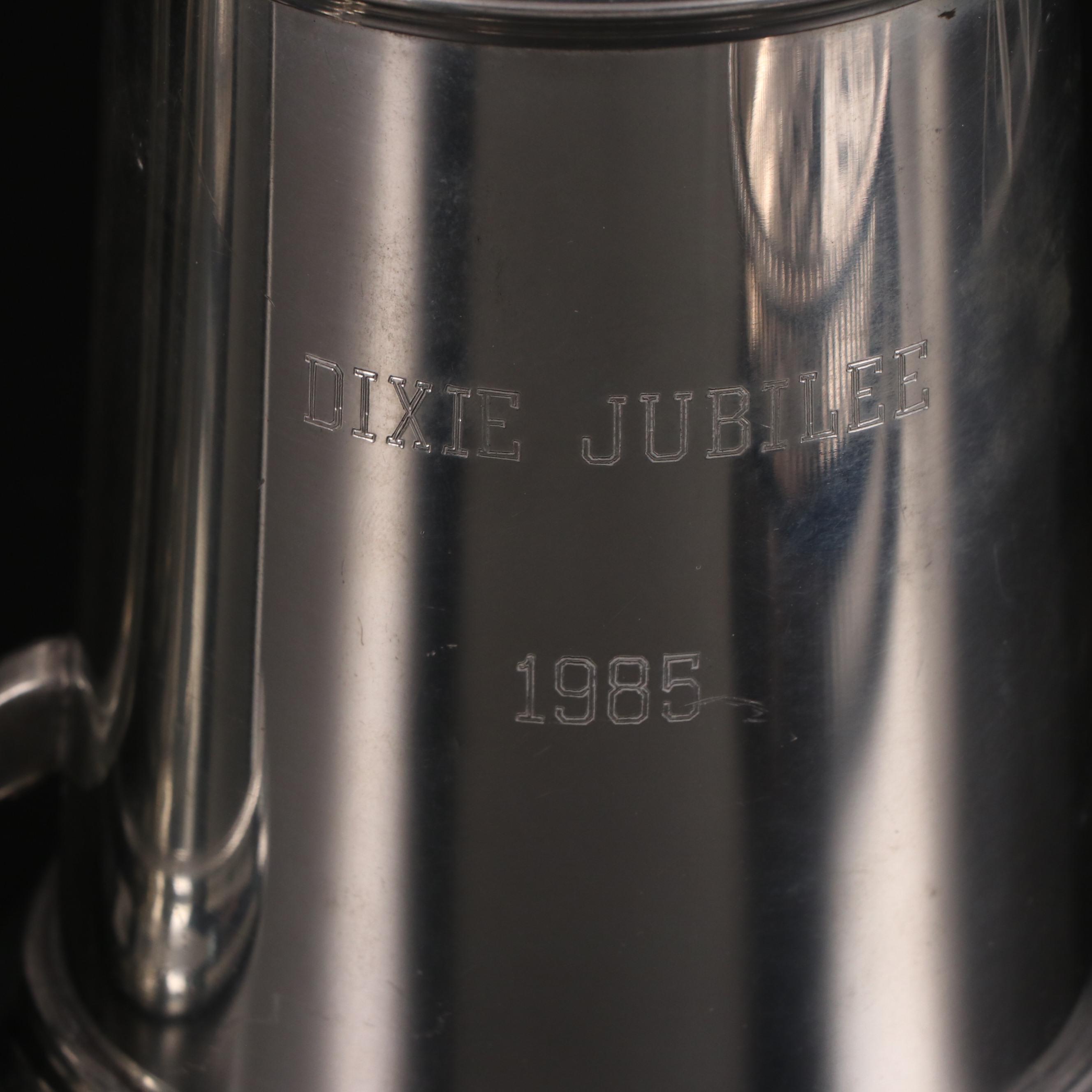 Taunton Silversmiths and Other Silver Plate Serveware and Pewter Tankards