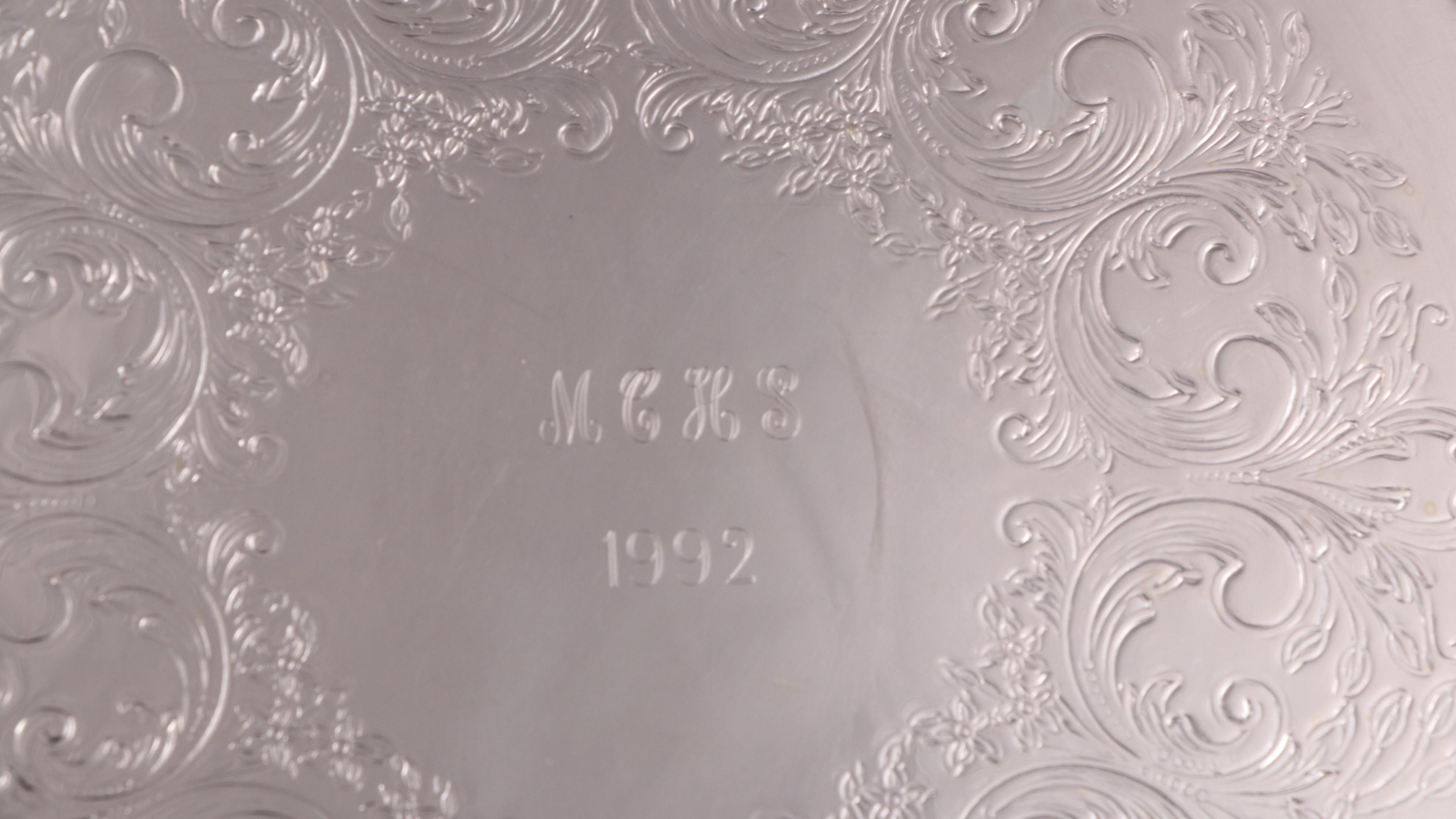 Taunton Silversmiths and Other Silver Plate Serveware and Pewter Tankards