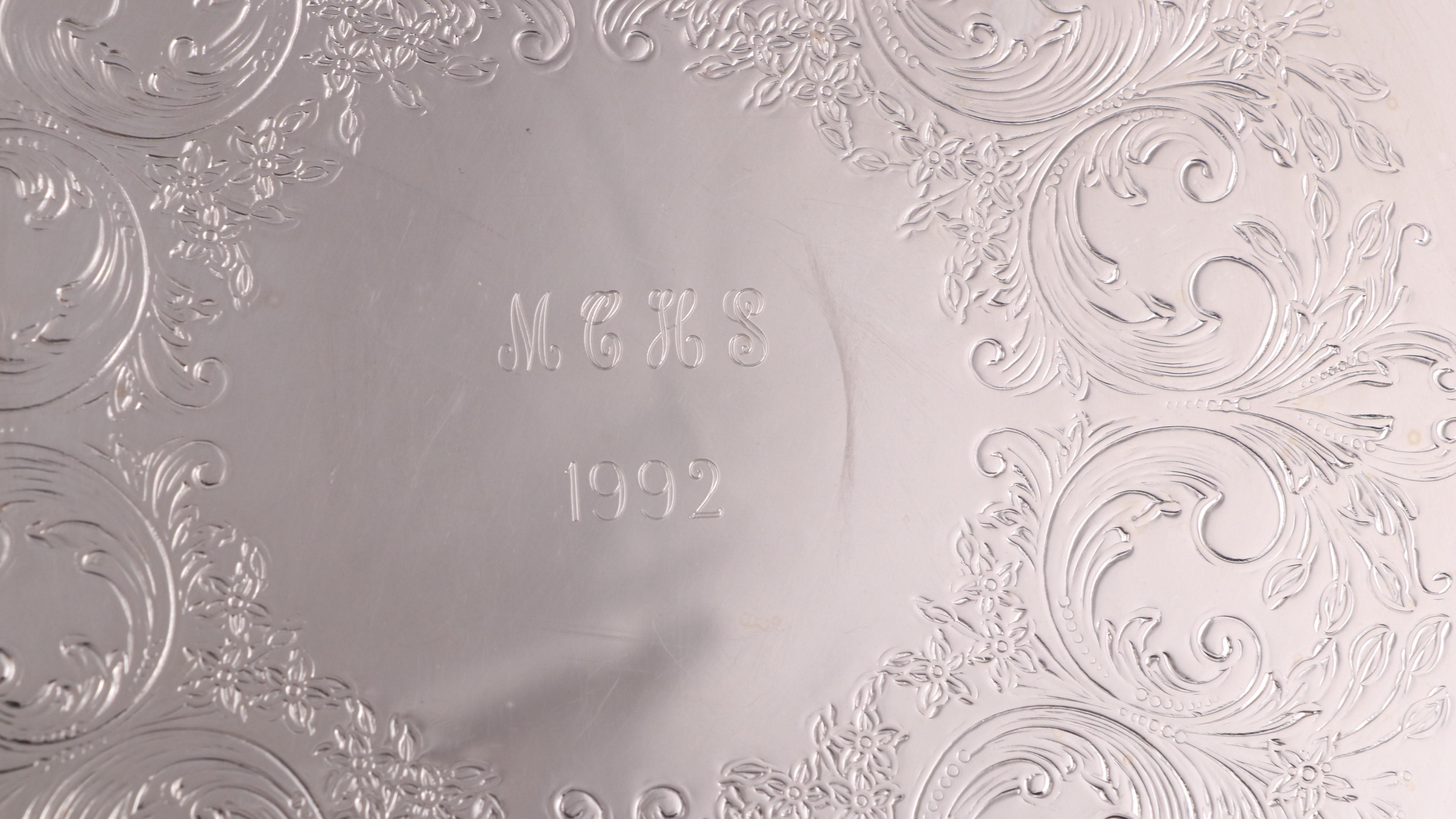 Taunton Silversmiths and Other Silver Plate Serveware and Pewter Tankards